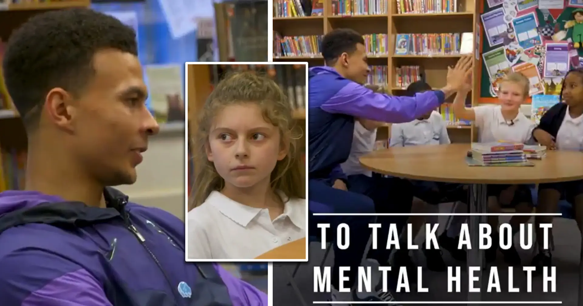 Video zeigt, wie Dele Alli mit Kindern über psychische Gesundheit spricht 