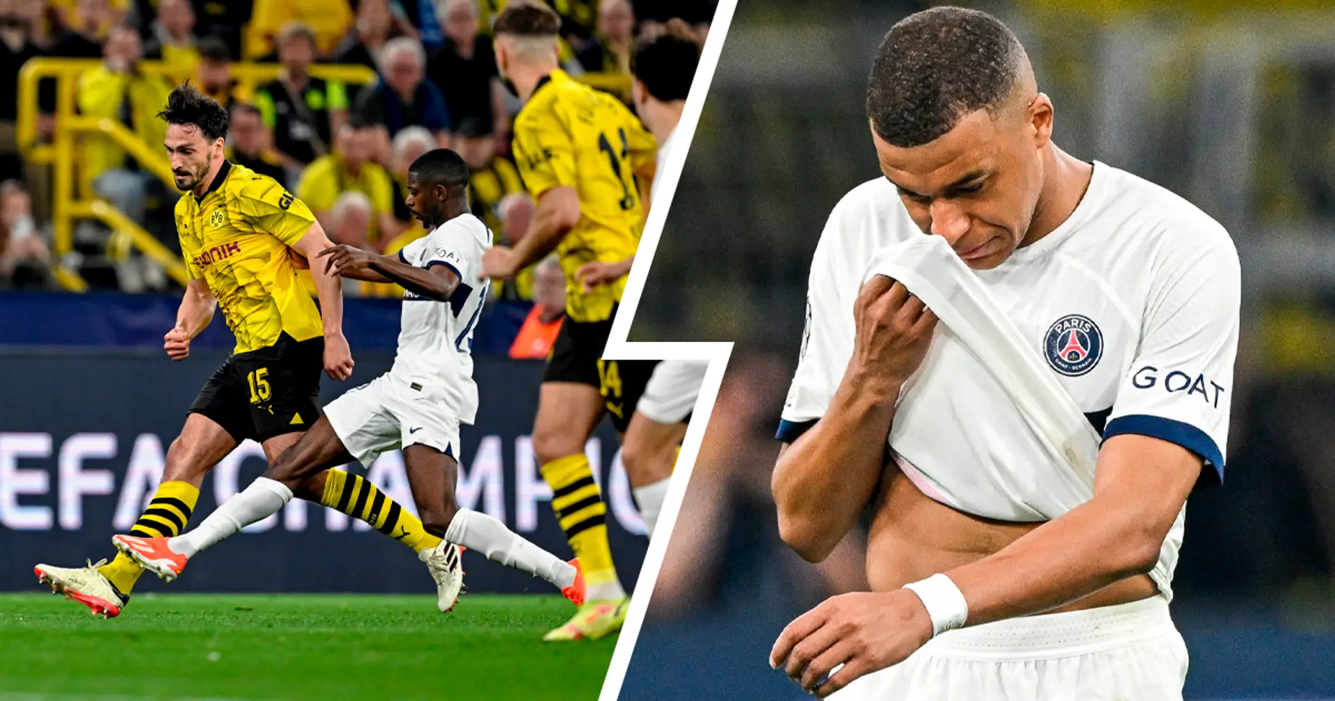Dortmund a choqué Mbappé et Cie : c'est la première défaite sans but de la saison en cours du PSG