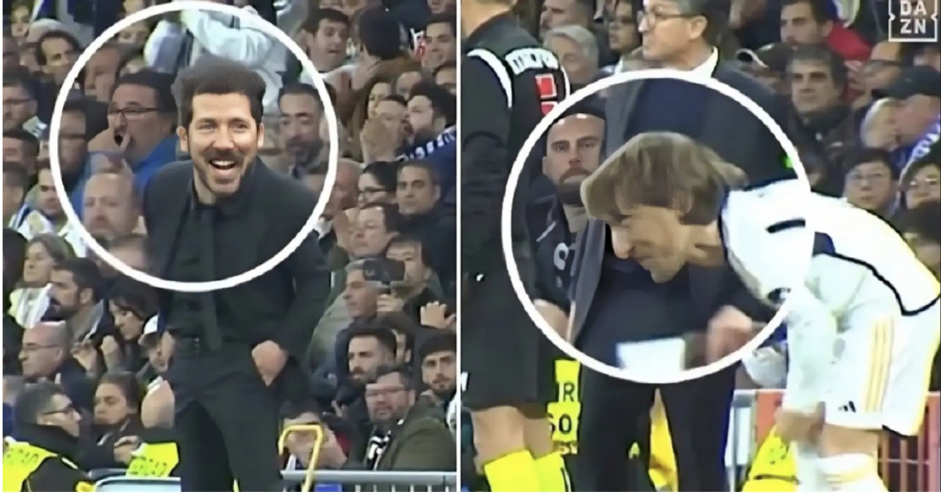 ''Luca ! Luka !'' : Qu'est-ce que Diego Simeone a dit à Luka Modric lors du derby de Madrid