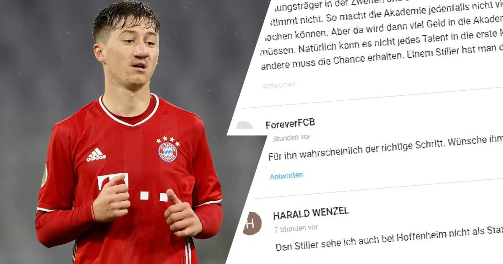 "Zu wenig Geduld mit dem Nachwuchs?": Bayern-Fans diskutieren über Stillers Abschied im Sommer