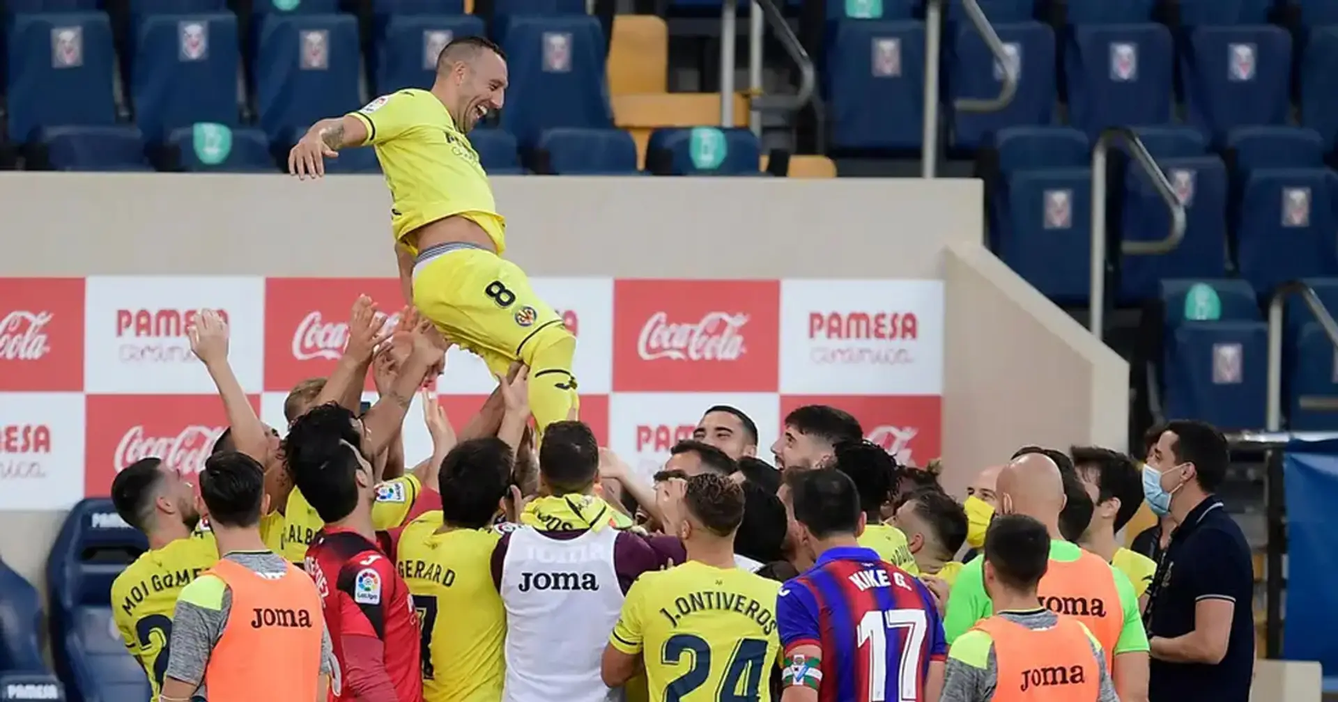 Santi Cazorla given hero's send-off at Villarreal as he played his last game at boyhood club