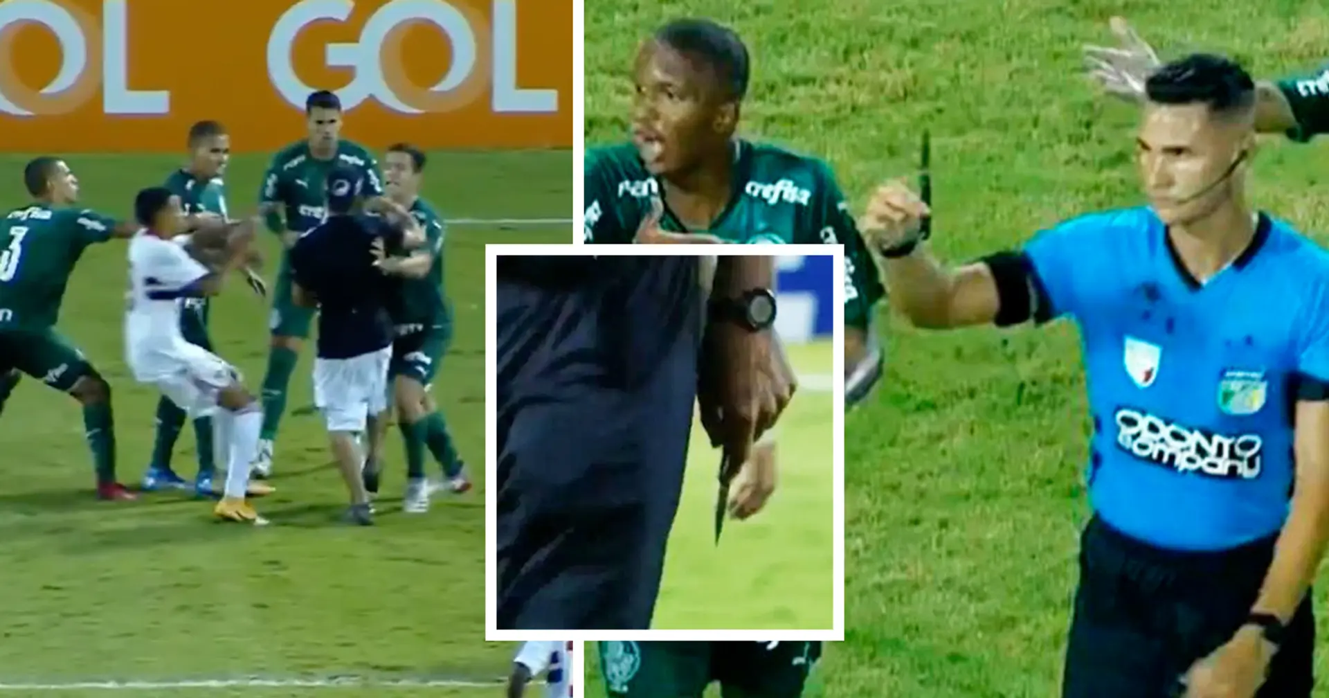 Wahnsinn in Brasilien: San-Paulo-Fan wirft Messer während U20-Halbfinale