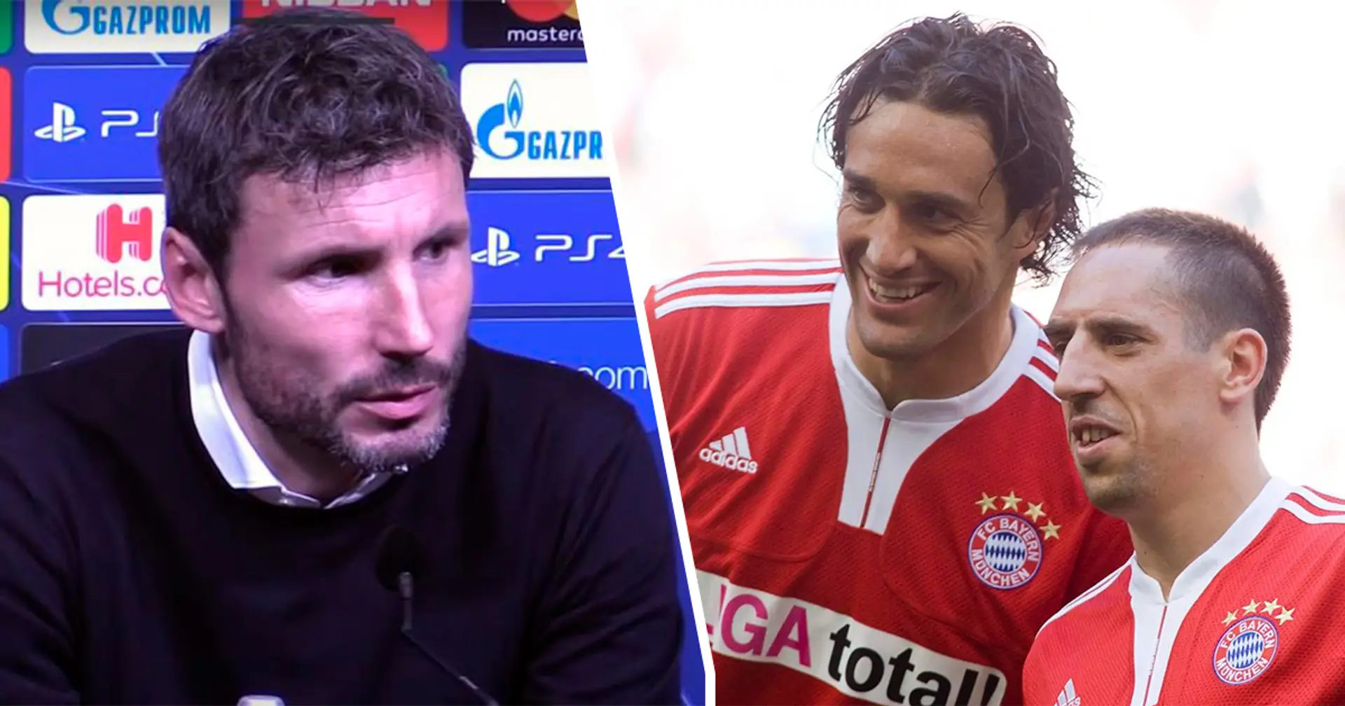 Mark van Bommel: "Ribery und Toni waren anfangs eine Katastrophe"