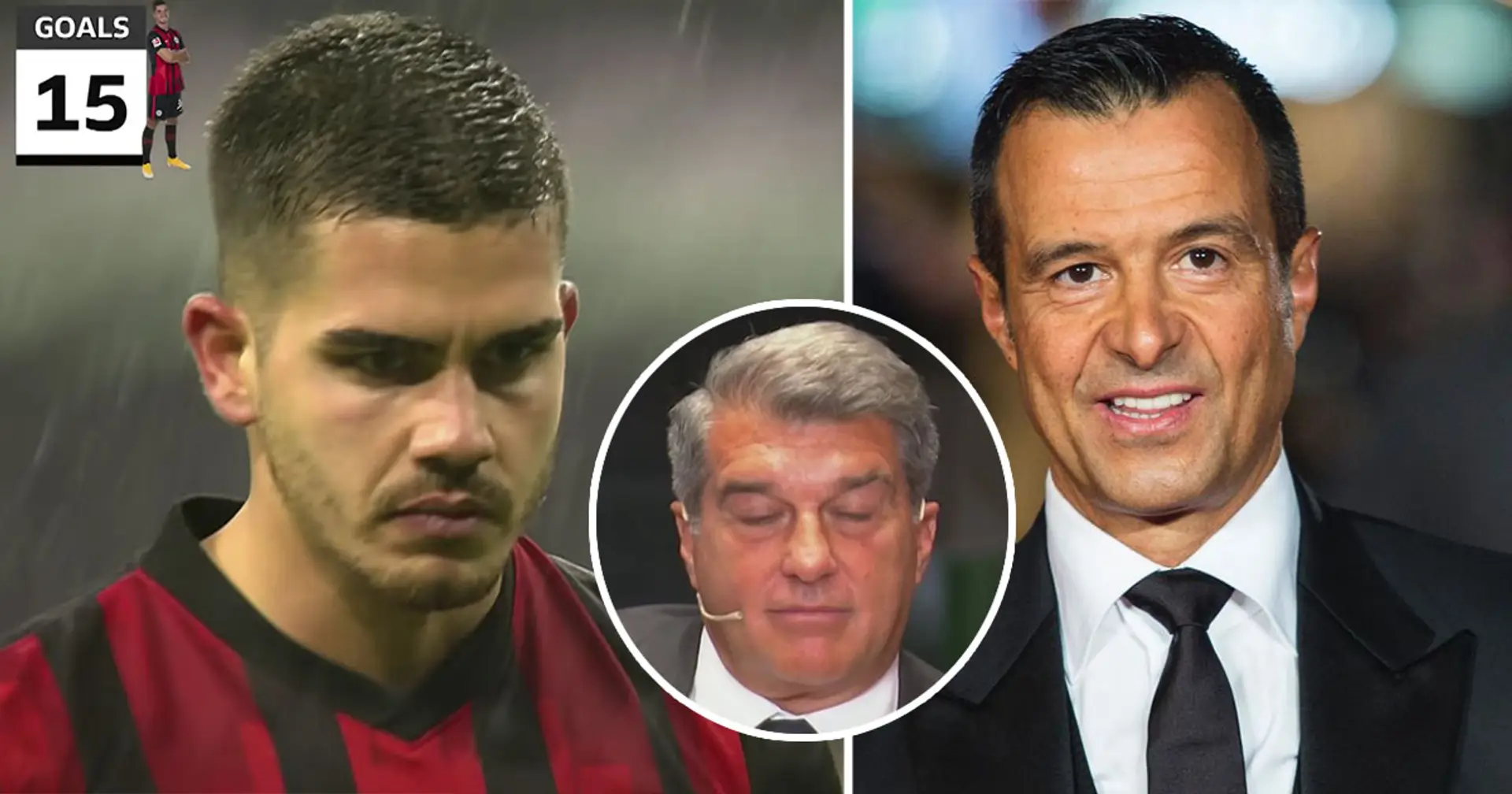 Andre Silva's agent contacts Barca; Eintracht could sell striker at lower price (reliability: 4 stars)