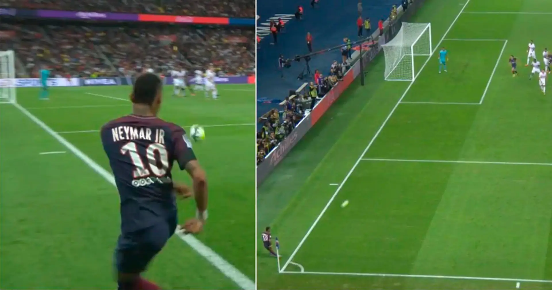 Neymars wahnsinniger Eckball im Spiel gegen Toulouse muss noch erklärt werden