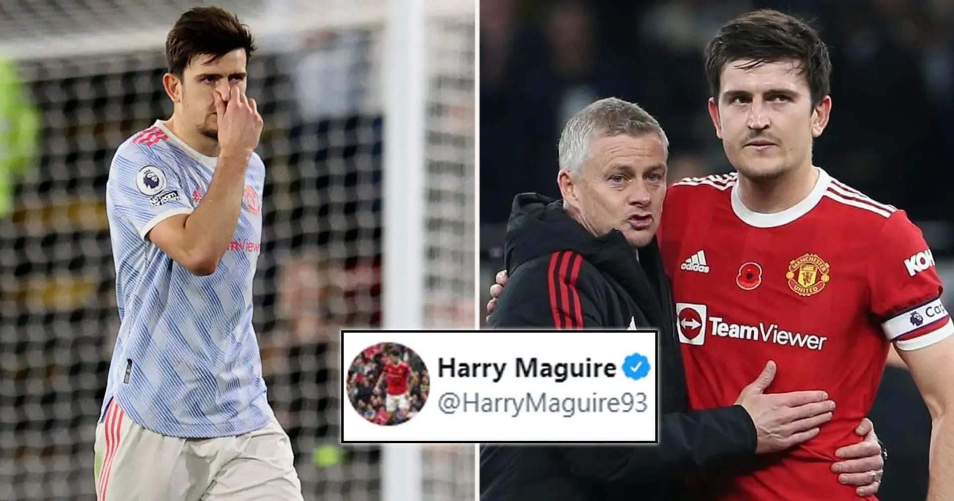 'You gave me the biggest honour in football': Maguire sends message to Ole