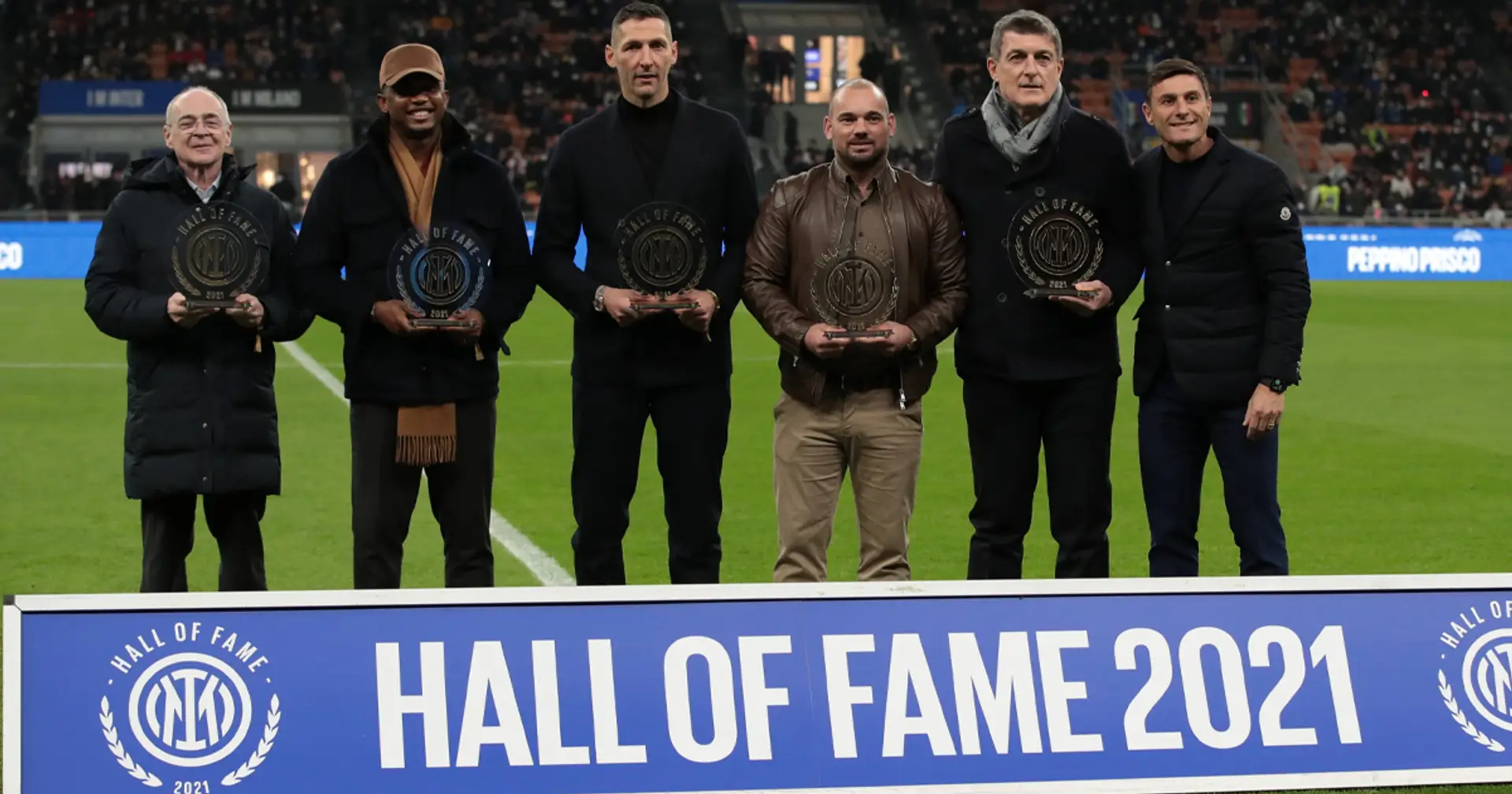 L'Inter celebra quattro leggende nerazzurre: Pagliuca, Materazzi, Sneijder e Eto'o inseriti in Hall of Fame