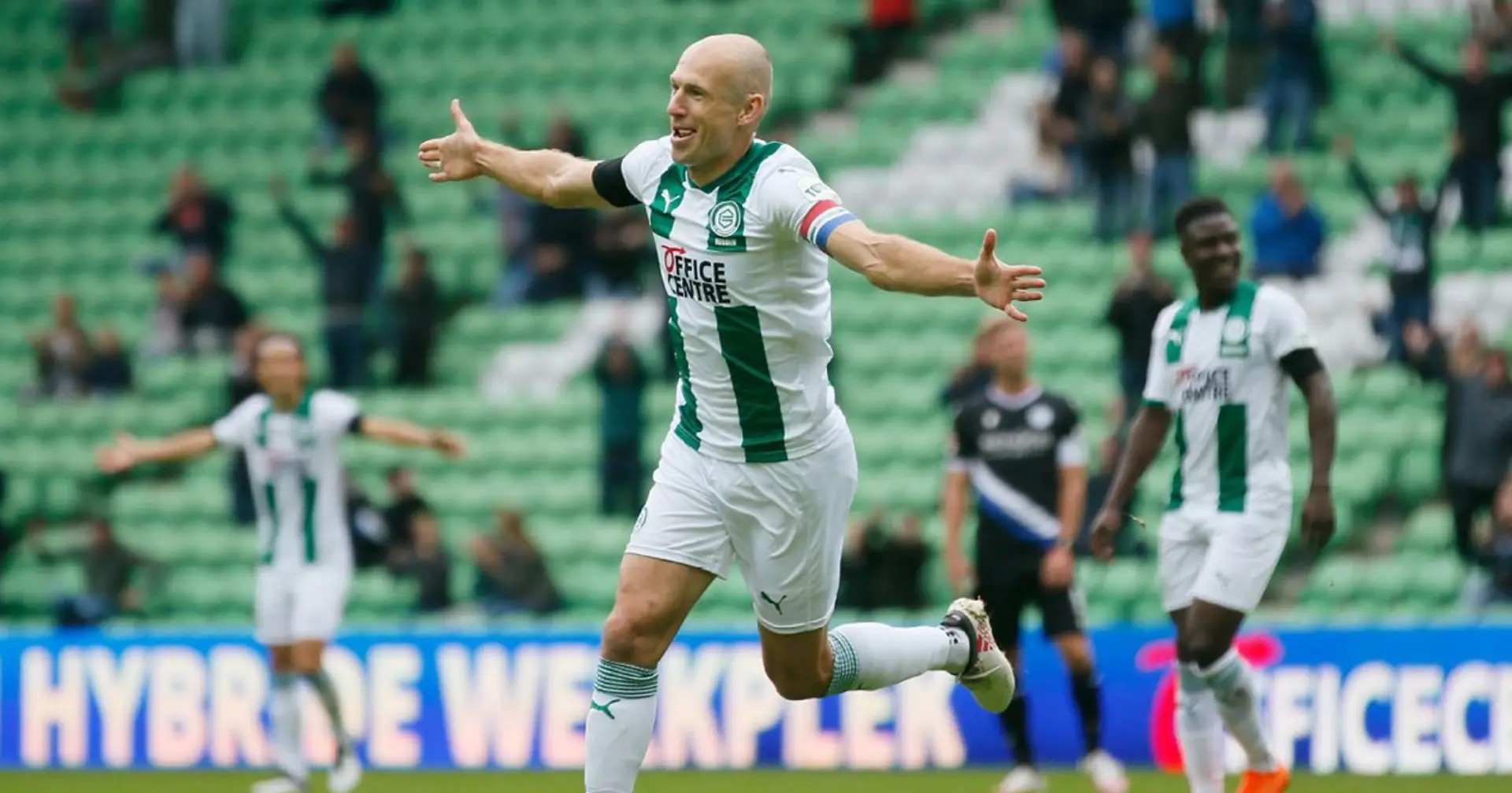 Robben rolls back years by scoring his first goal for Groningen after coming out of retirement