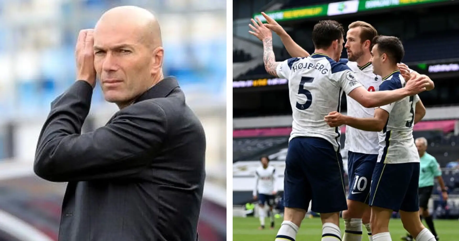 Zidane, potencial candidato para dirigir al Tottenham (fiabilidad: 4 estrellas)