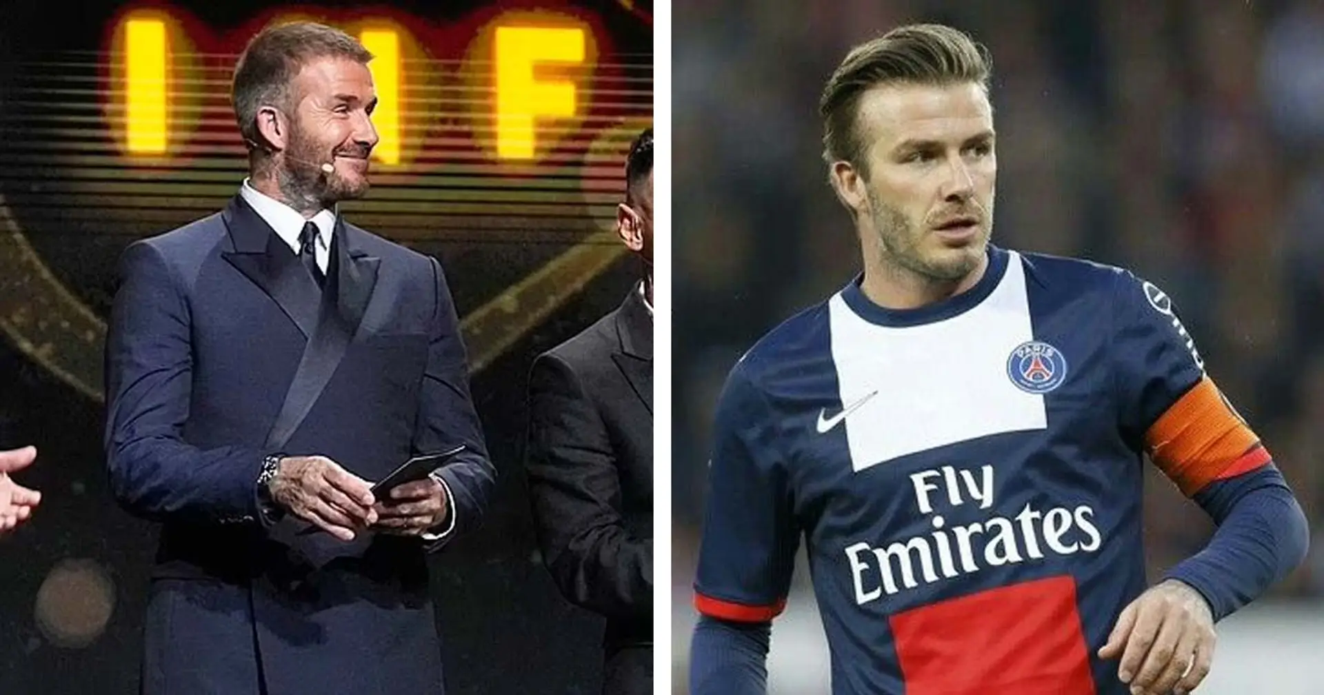 David Beckham évoque son amour pour le PSG et parle d'une relation "spéciale"