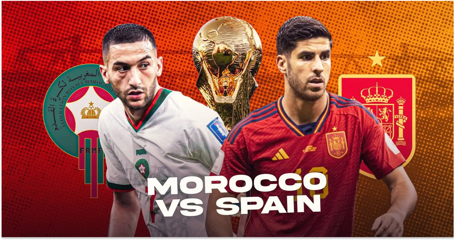 Morocco vs Spain: Official team lineups for the World Cup clash revealed