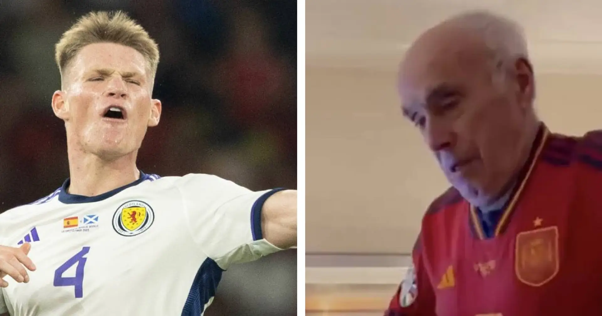 Scott McTominay's grandfather hilariously reacts to VAR cancelling his goal 