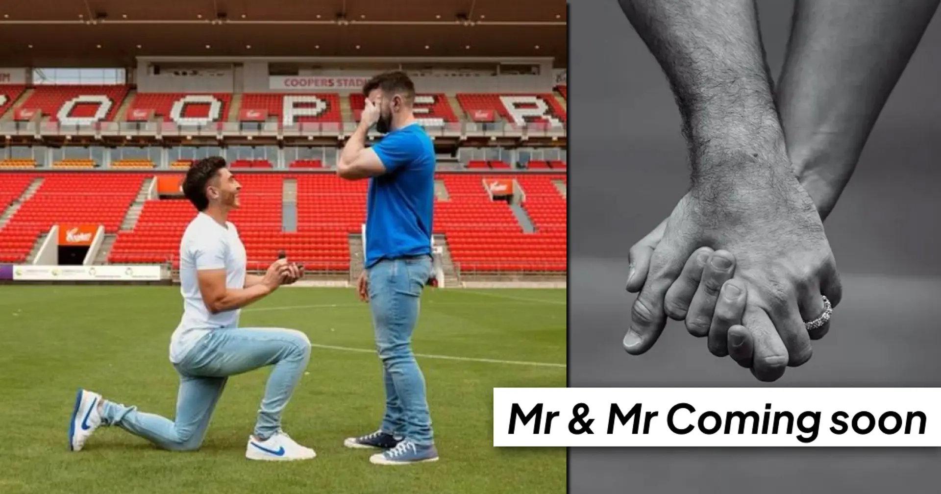 Der offen schwule Fußballer Josh Cavallo macht seinem Verlobten auf dem Spielfeld einen Heiratsantrag