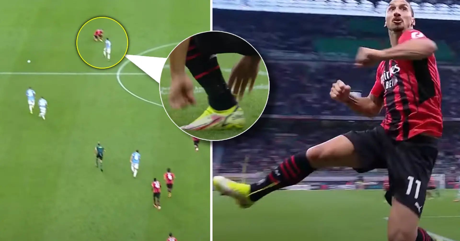 Zlatan Ibrahimovic scores goal with his boots untied - he turns 40 next month