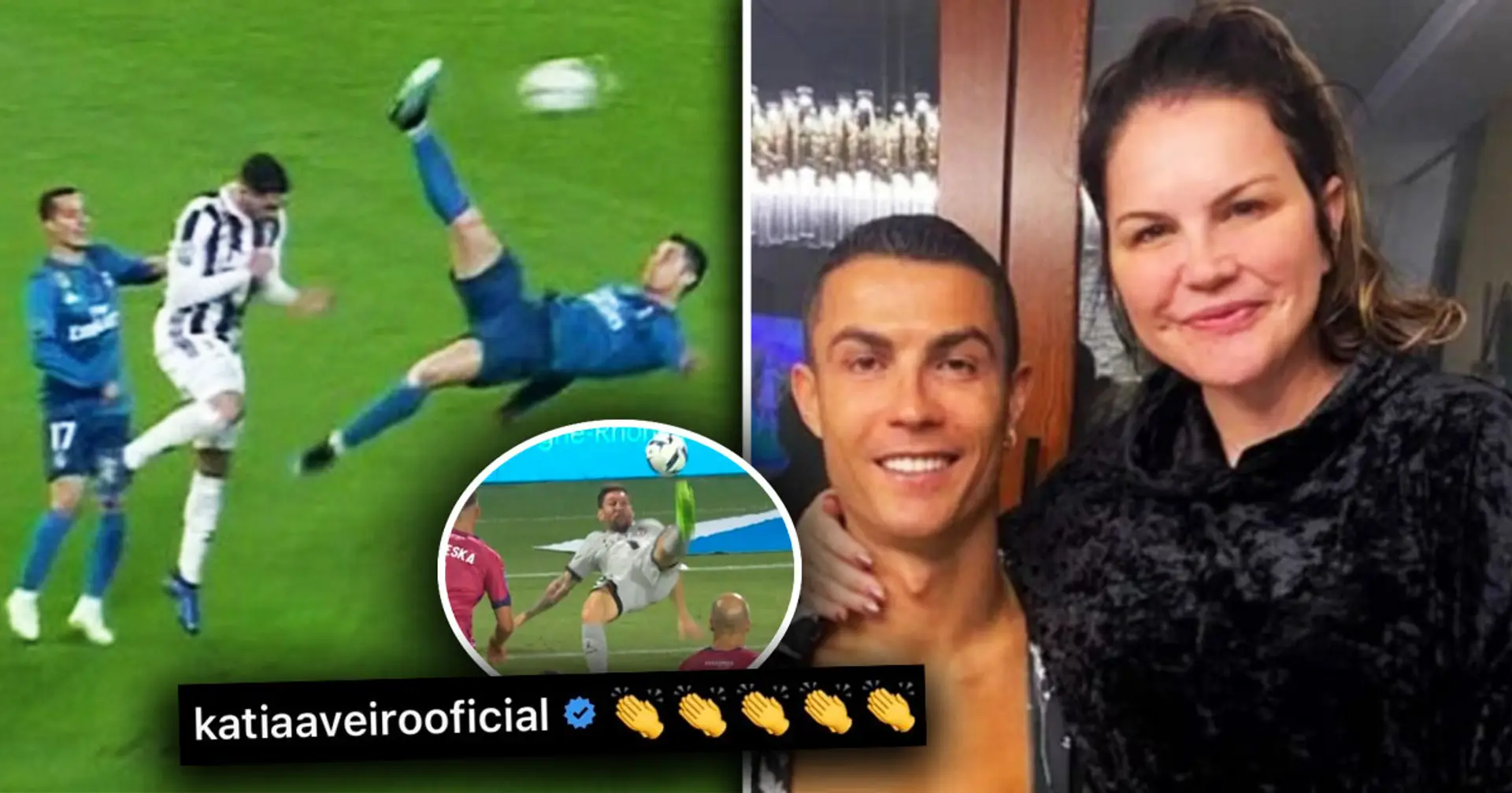 'Messi did it against Clermont, CR7 against Juventus': Ronaldo's sister 'likes' embarrassing opinion on Leo's overhead kick