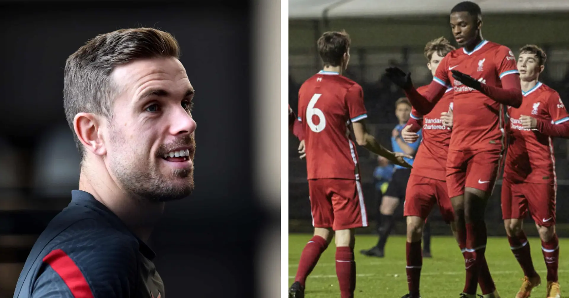 Hendo's classy gesture revealed, captain trained with U18s after disappointing FA Youth Cup final loss