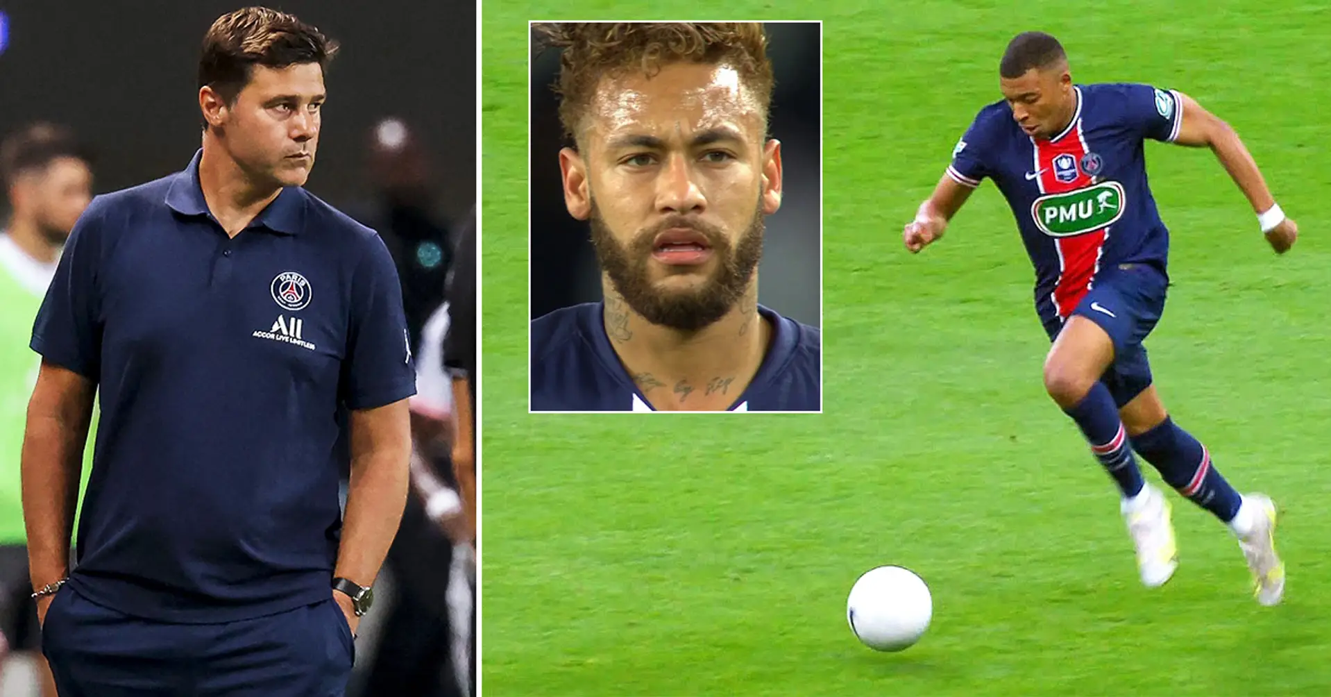 Mauricio Pochettino's half-time comments about Kylian Mbappe revealed by reporters
