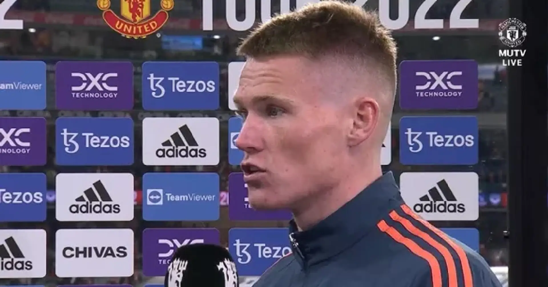 'I never used to be a striker': Scott McTominay names preferred position 