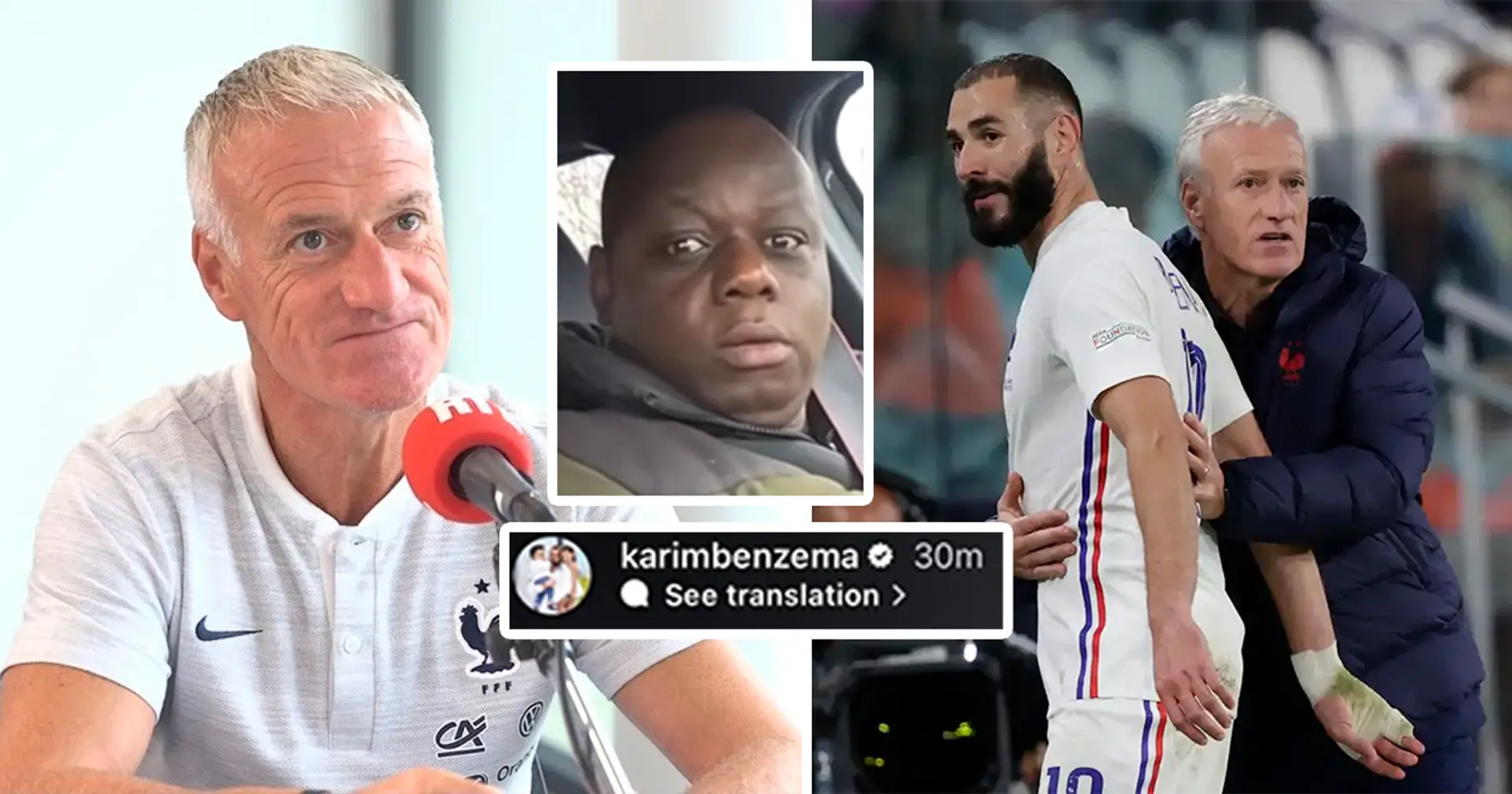 'Liar Didier': Deschamps says Benzema wasn't fit to play at the World Cup, Karim immediately reacts