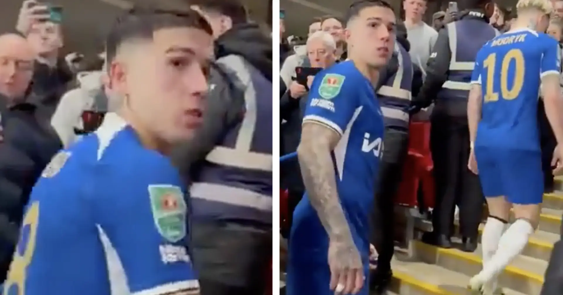 What Liverpool fan told Enzo Fernandez after Carabao Cup final – Argentine wanted to kick his a**