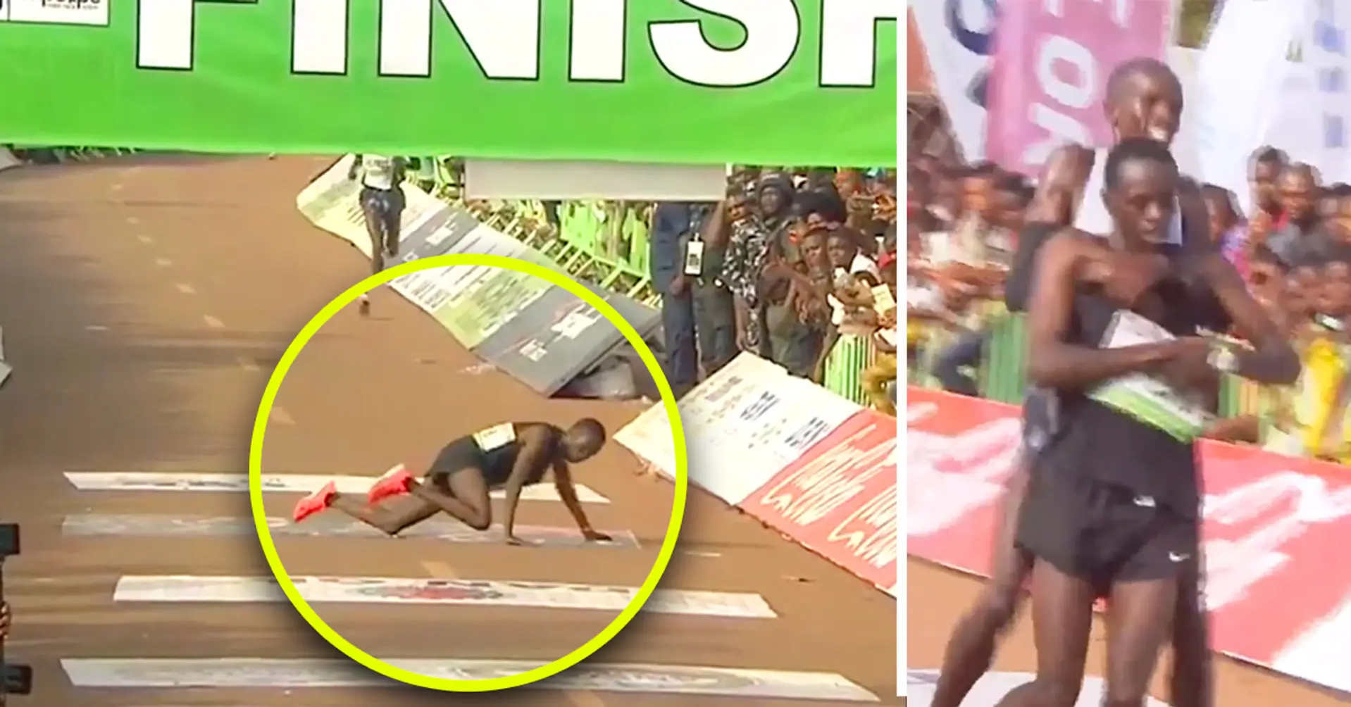 Incredible: this runner gave up on gold medal but proved he has a heart of gold 