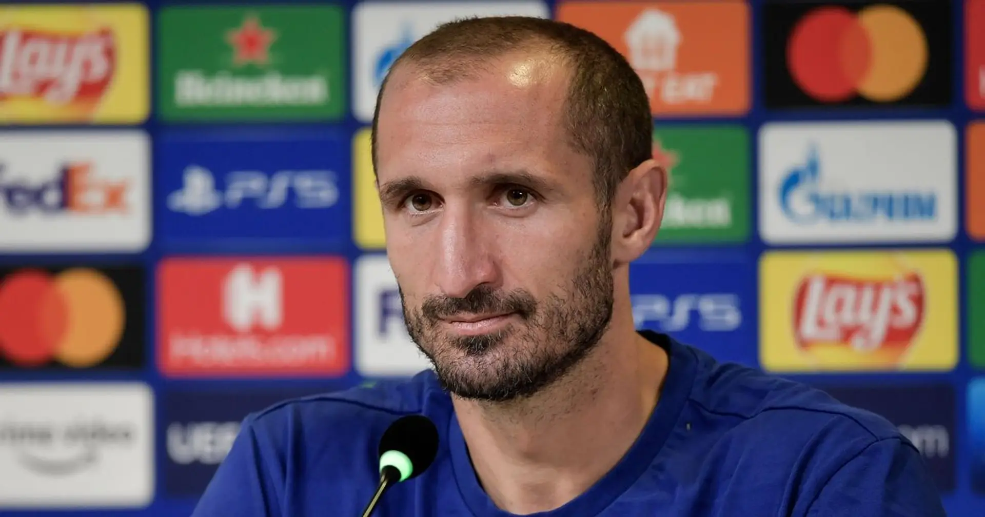 Chiellini: 'I may not be the target of discriminatory abuse but this fight against discrimination is also my struggle'