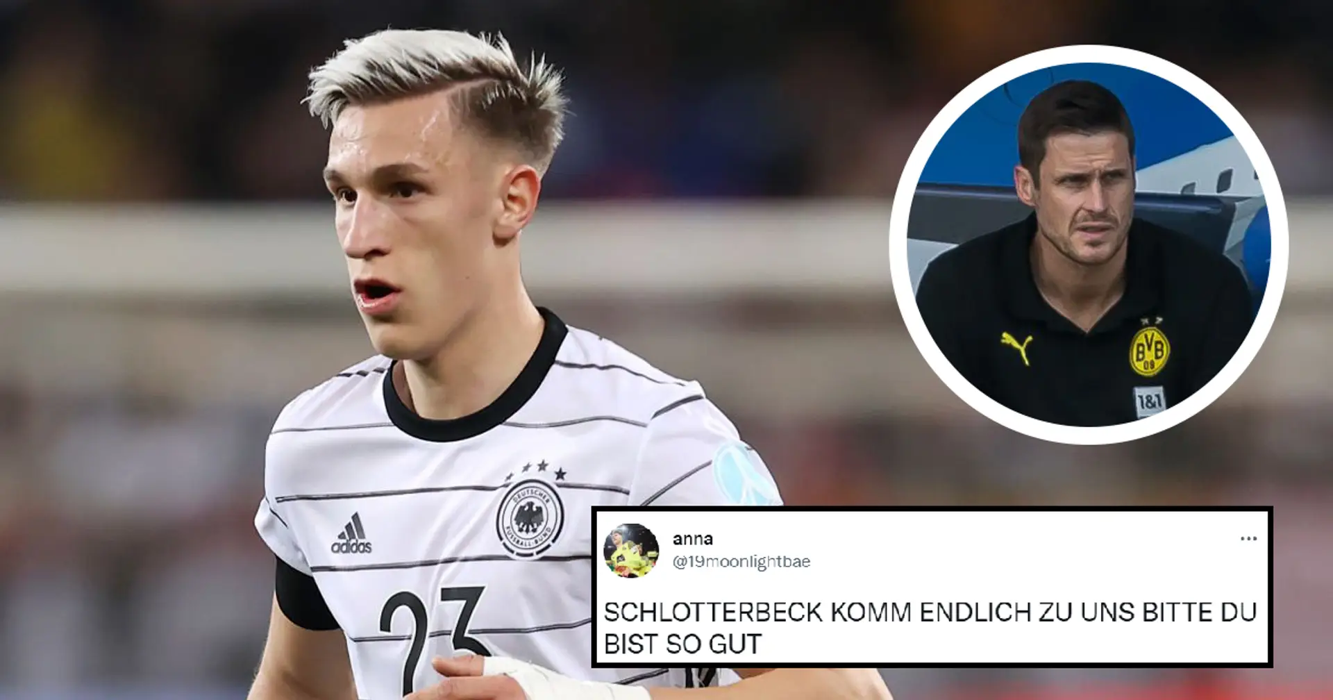 "Wir müssen ihn bekommen": BVB-Fans wollen, dass Borussia Schlotterbeck nach seinem überragenden Nationalmannschaftsdebüt so schnell wie möglich verpflichtet