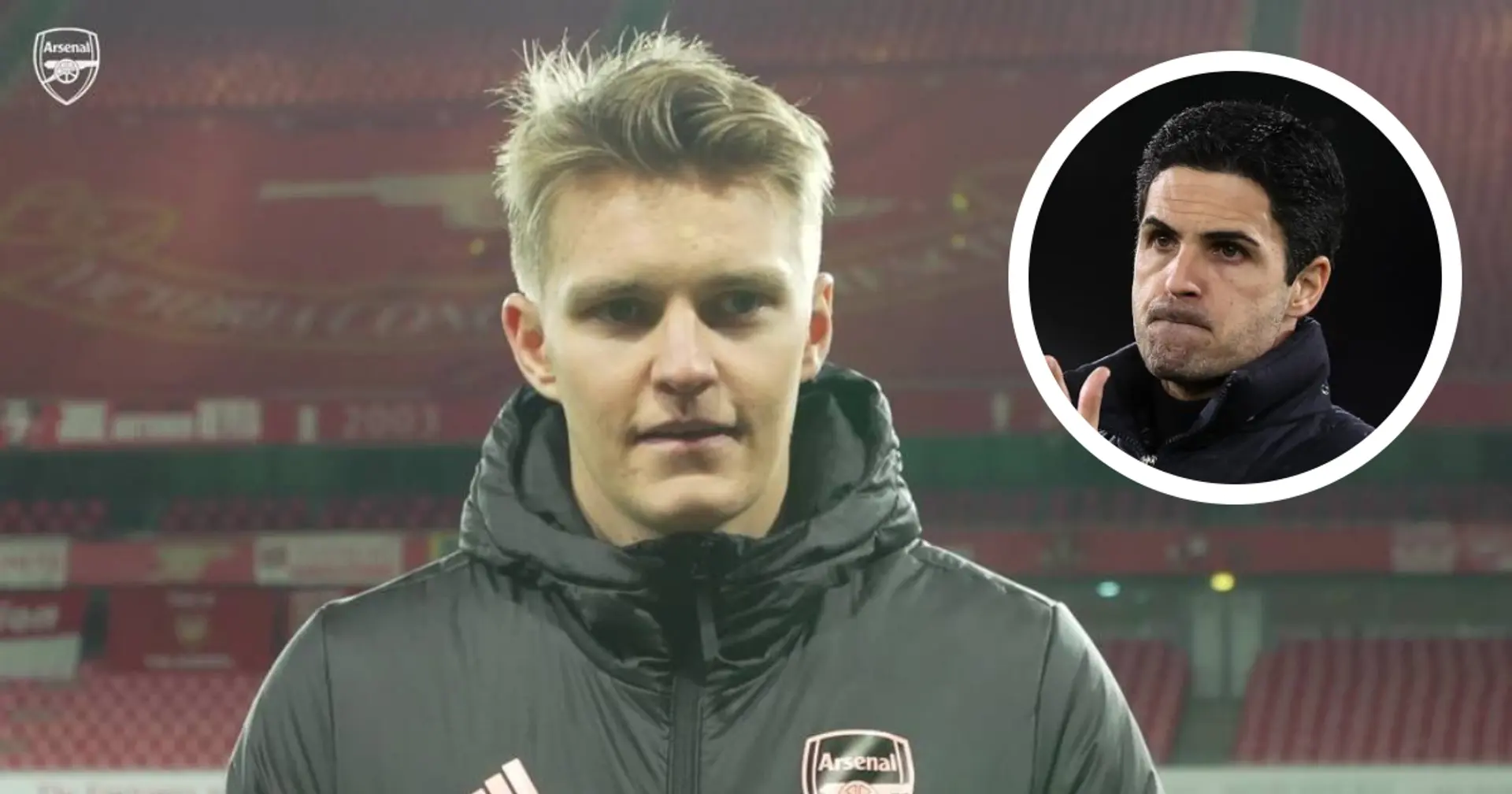 'He knows what he wants': Martin Odegaard reveals how Arteta motivates Arsenal players