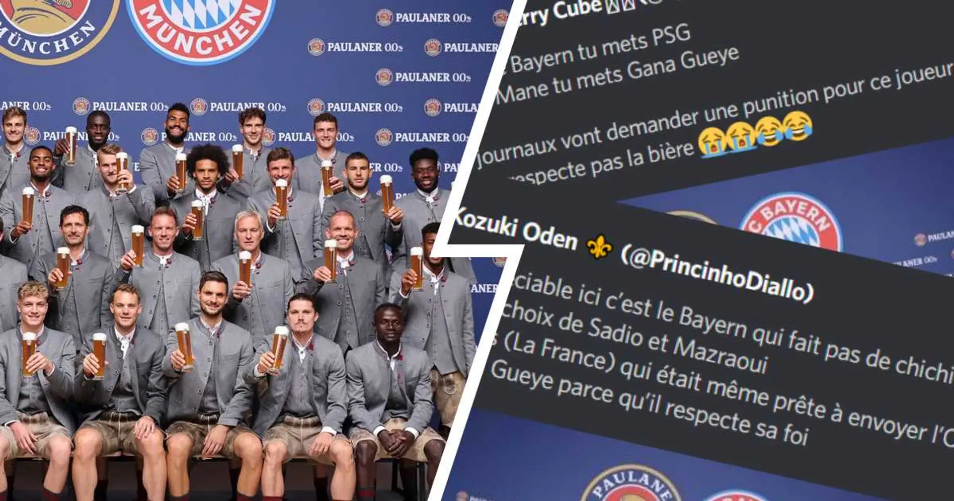 Pourquoi le Bayern et Sadio Mané sont célèbres sur Twitter et ce que ça a avoir avec Idrissa Gueye et la France : Explications