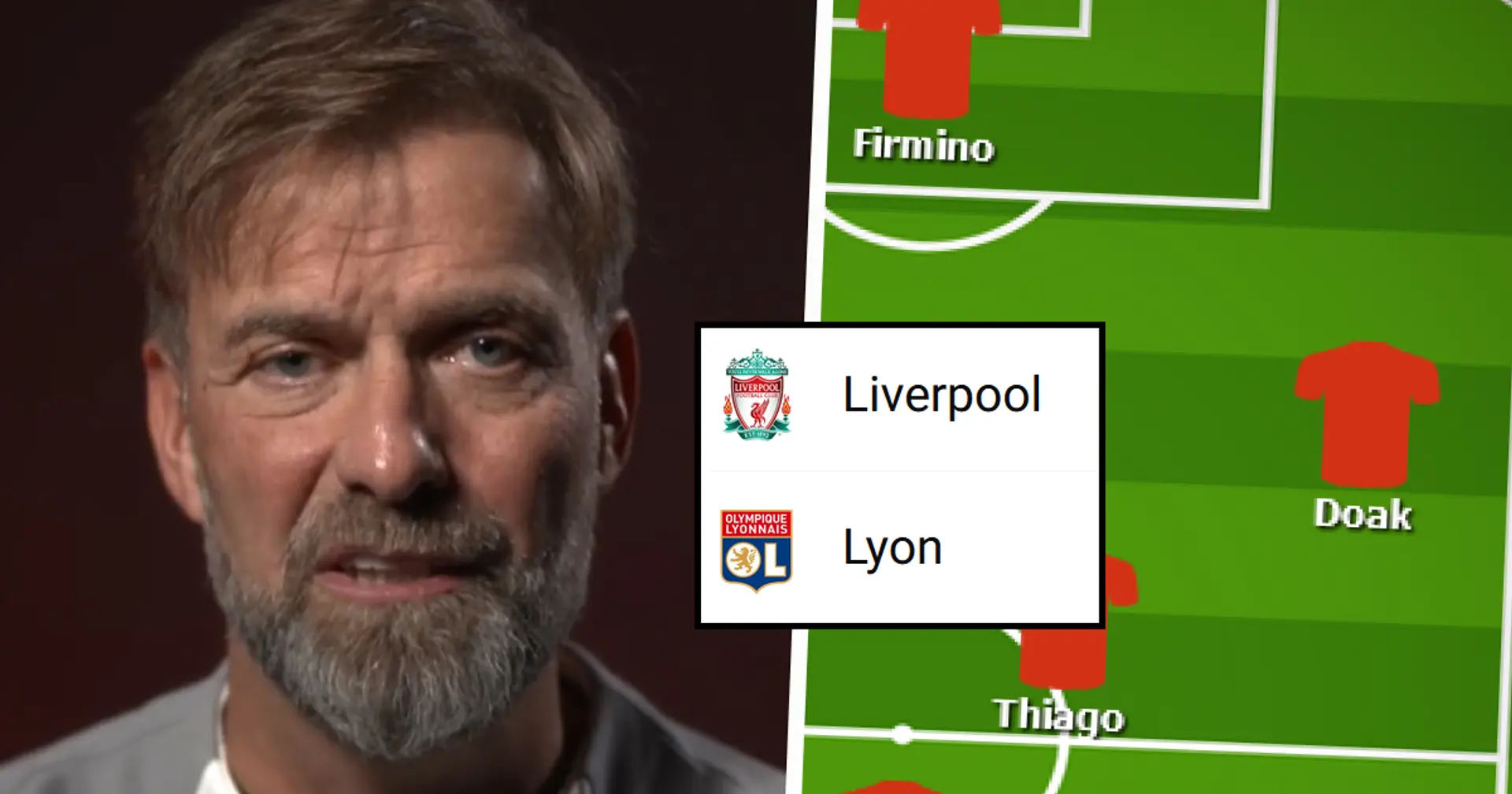 How Liverpool could lineup for Lyon friendly without 7 World Cup players