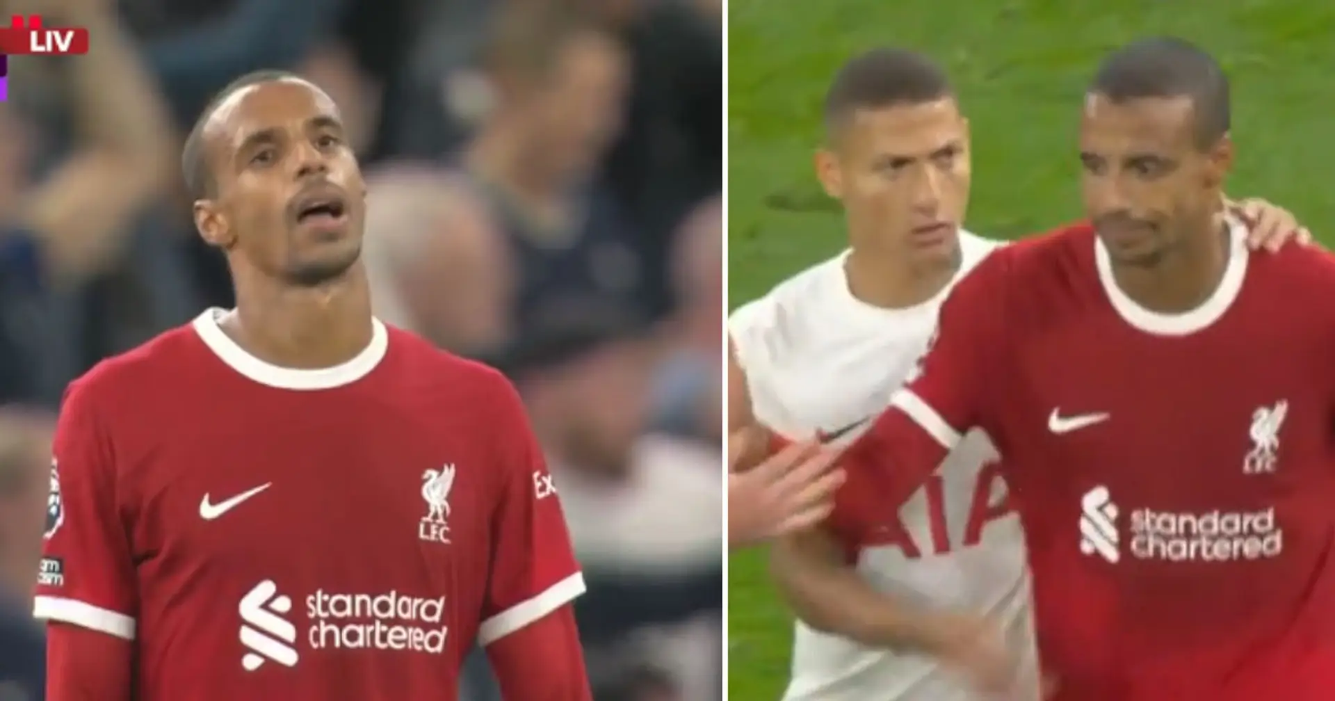 What Richarlison did to Matip at full-time - spotted