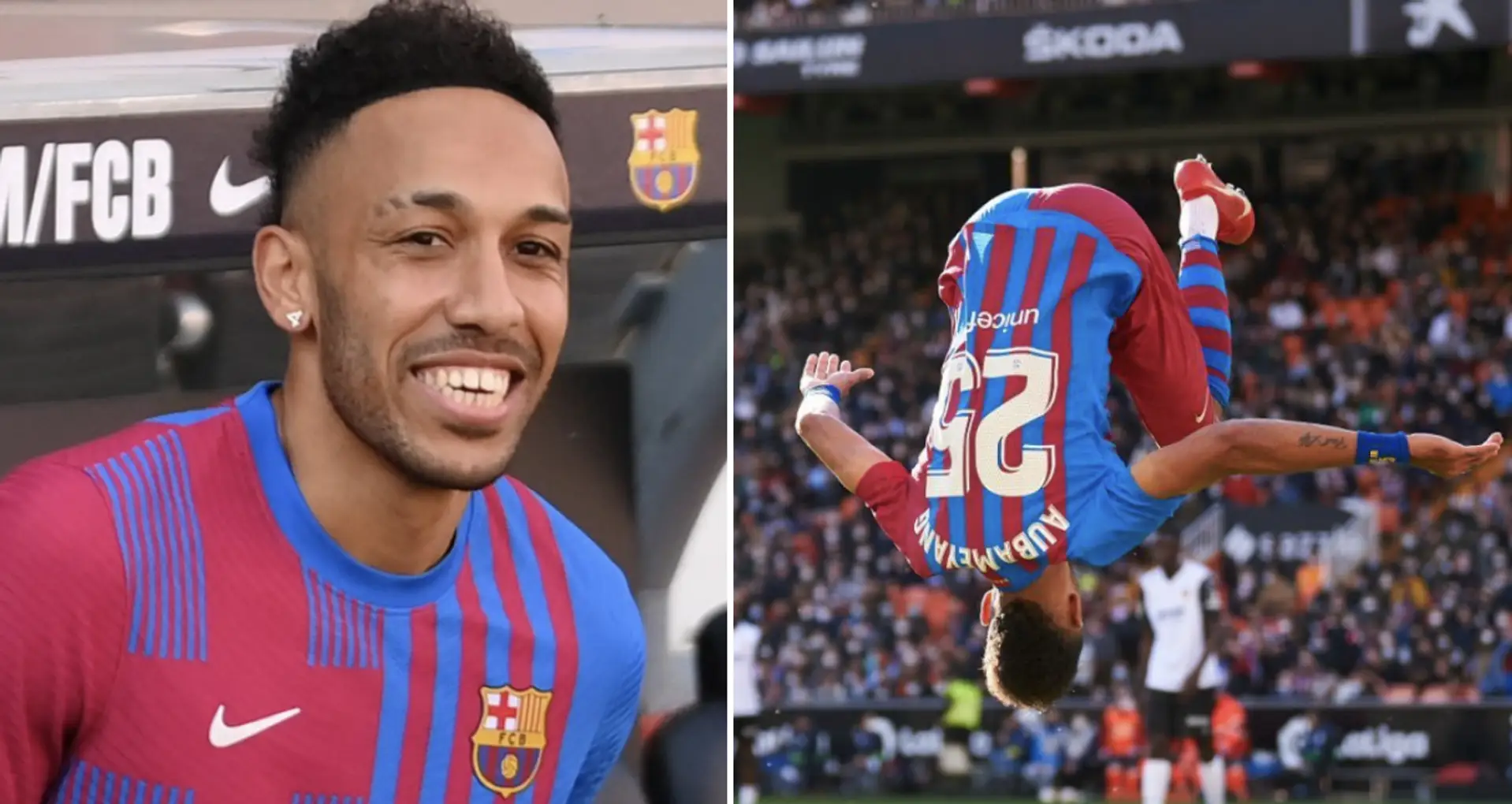 'Best six months of my career': Pierre-Emerick Aubameyang on his time at Barcelona