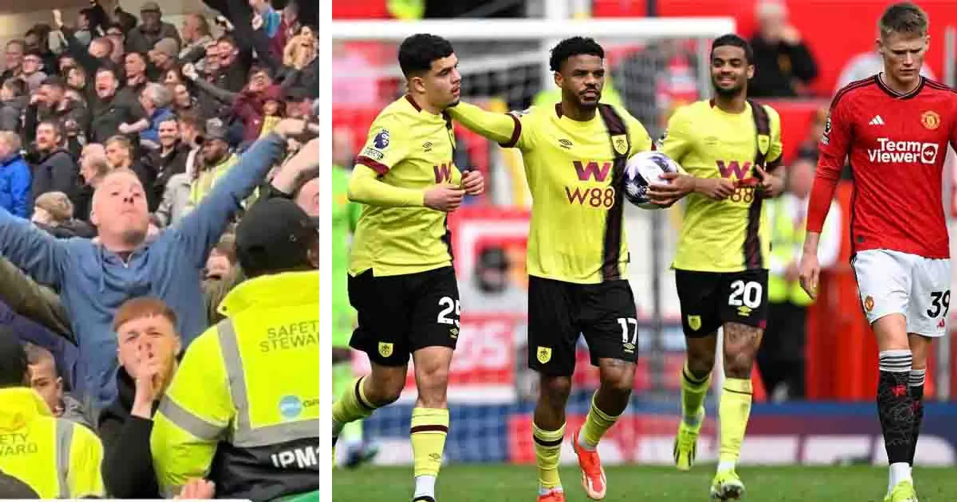 Burnley make statement after their fan caught mocking Munich tragedy at Old Trafford