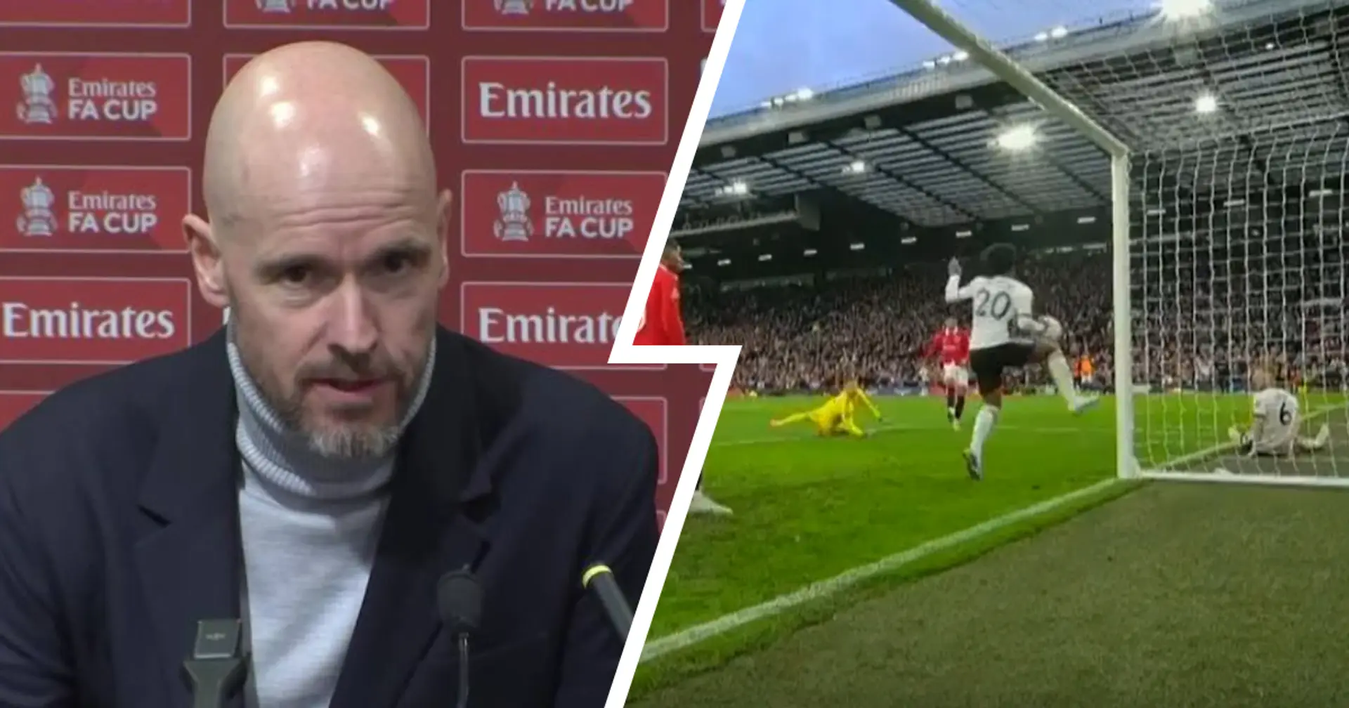'So clear and obvious': Ten Hag reacts to penalty decision in Fulham win