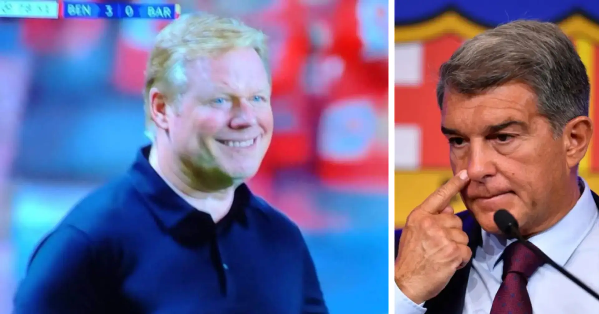 Revealed: How much sacking Koeman would cost Barcelona