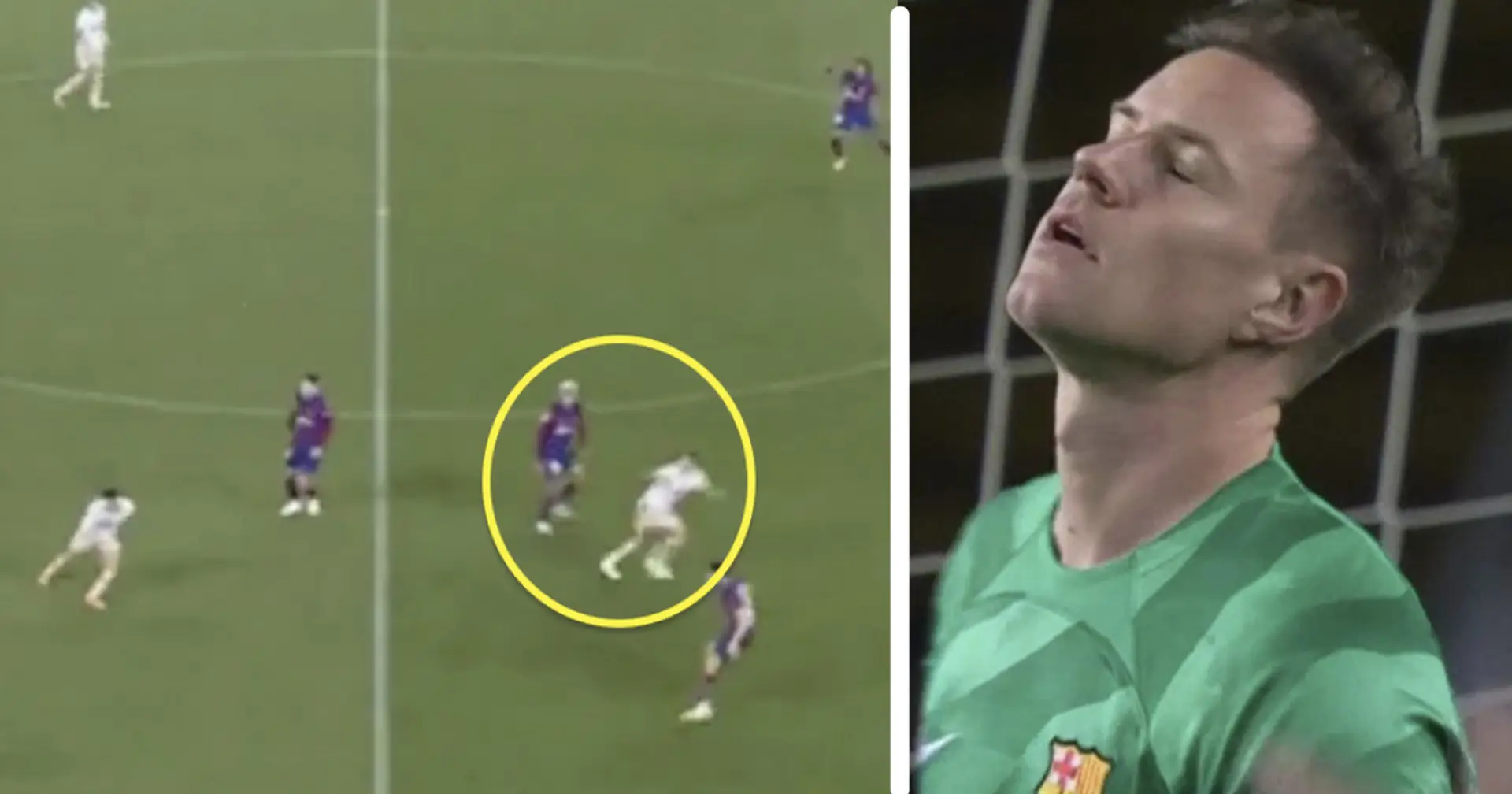 Why Ter Stegen is not the only one to blame for Valencia's first goal explained