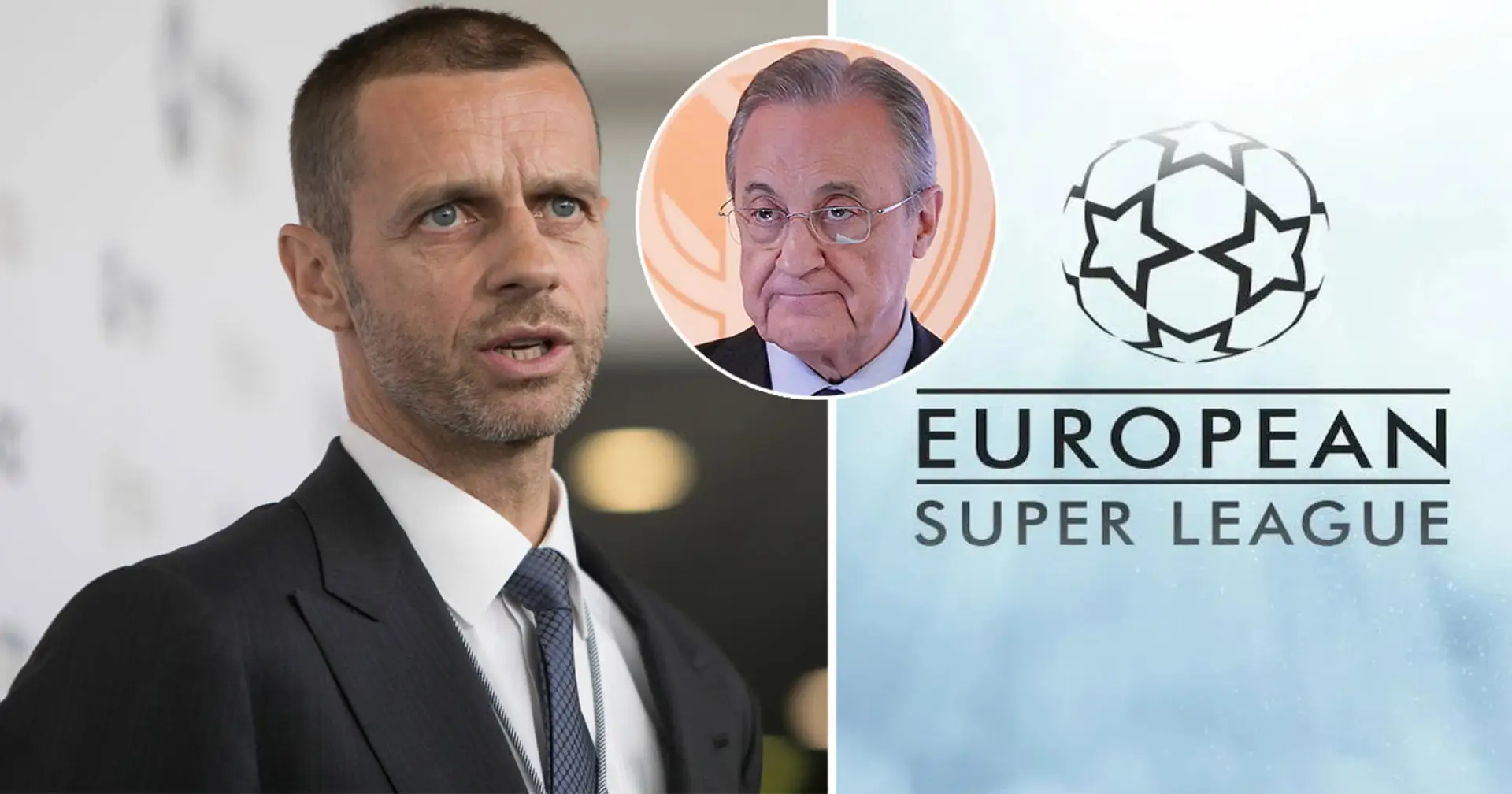 'Es posible que el Real Madrid quede excluido de las competiciones europeas': Ceferin, presidente de la UEFA