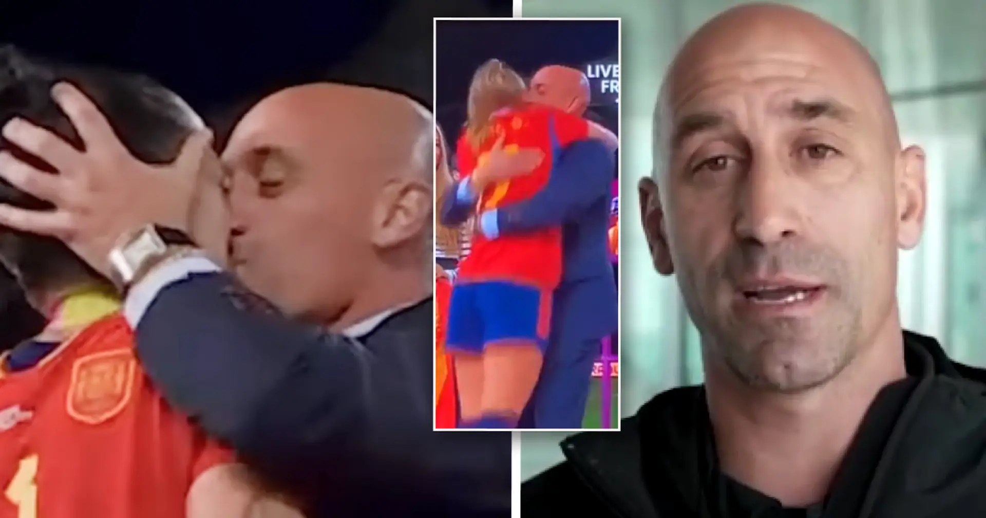 FA boss kisses Barca Femeni legend Hermoso on the lips during World Cup celebrations, apologizes later