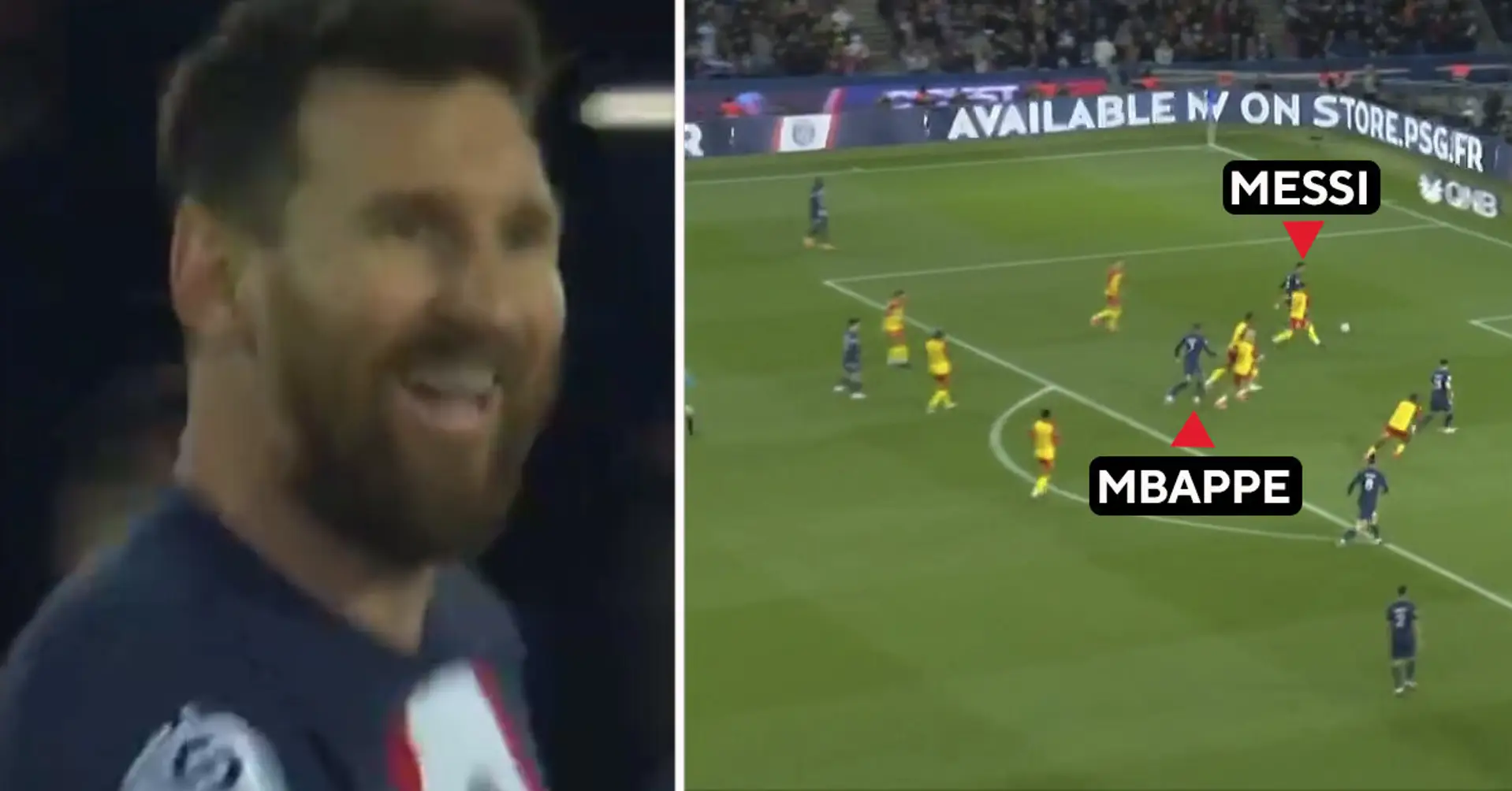 3 Sekunden Genialität: Das Messi-Mbappe-Duo zeigte, wie man spielen sollte: ein Meisterwerk aus dem Nichts