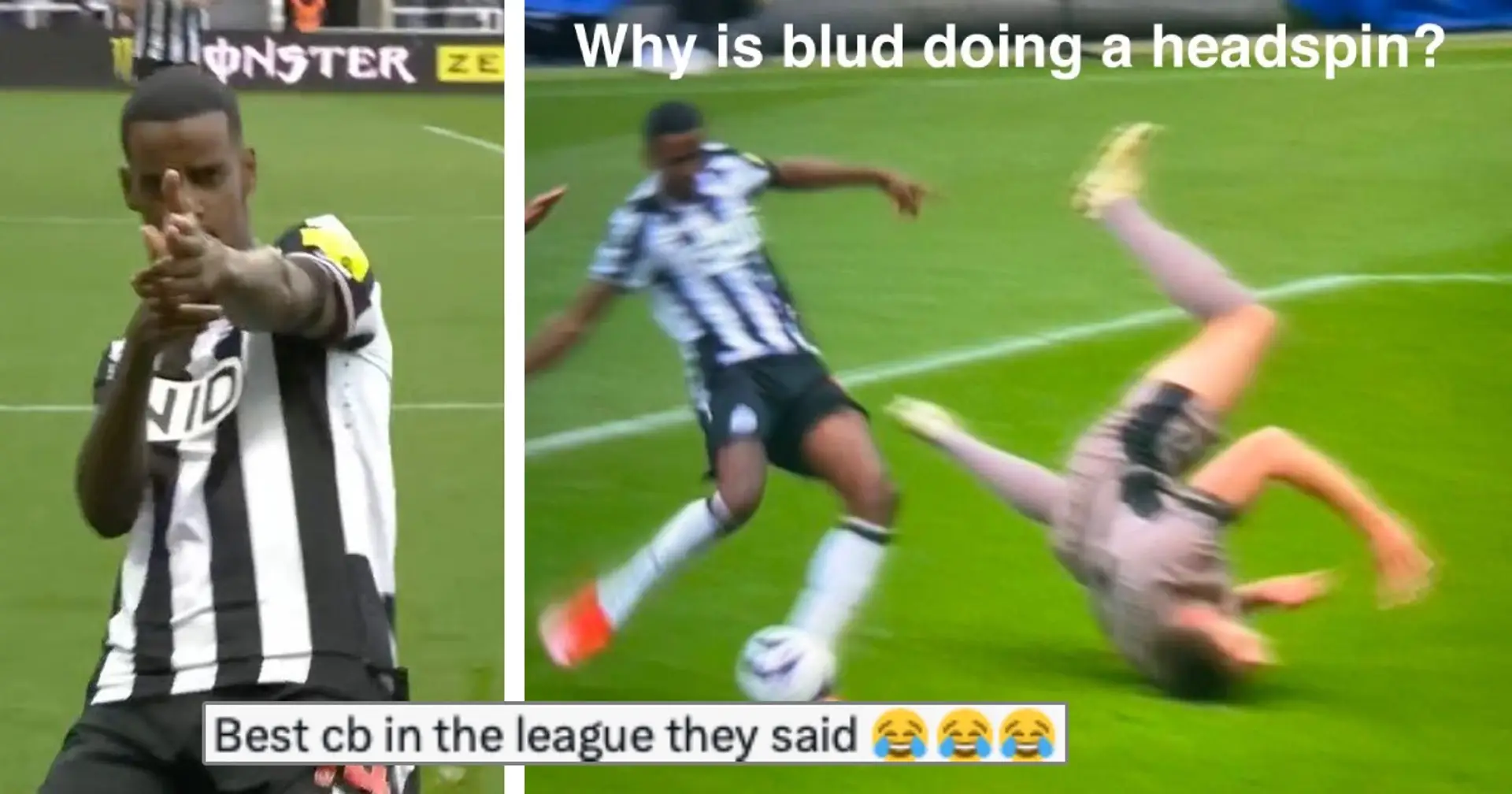 'Looking like he's got rollerblades on': Arsenal fans brutally troll Spurs defender after Newcastle disasterclass
