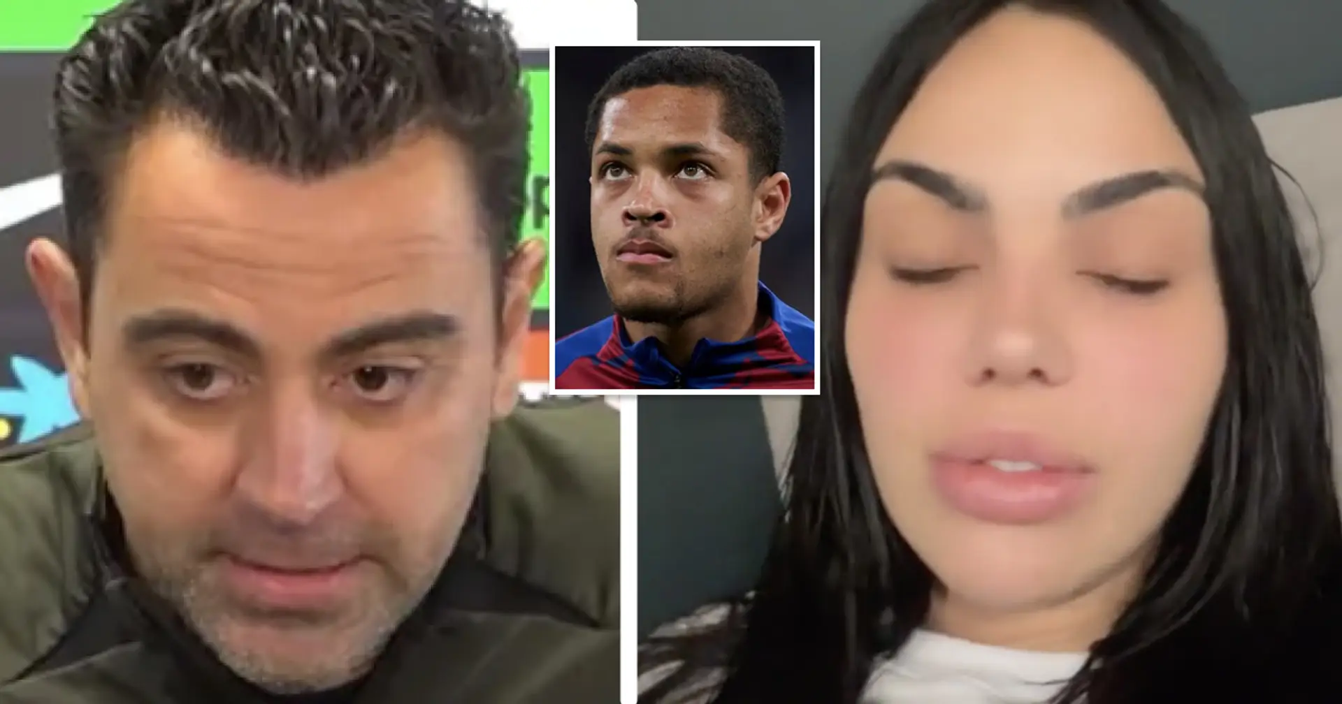 Vitor Roque's wife reacts to Barca trailing v Girona