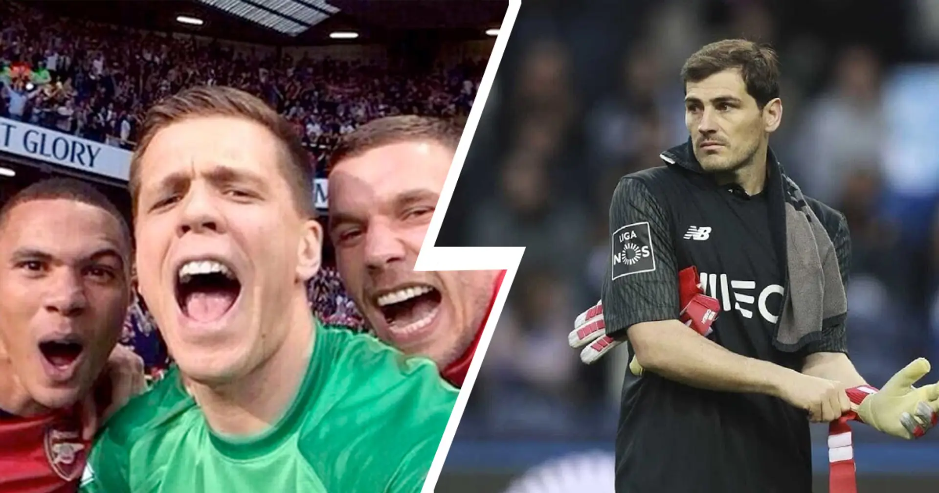 "You never see Casillas doing that, do you?": Szczesny reveals what Wenger told him after famous selfie at White Hart Lane