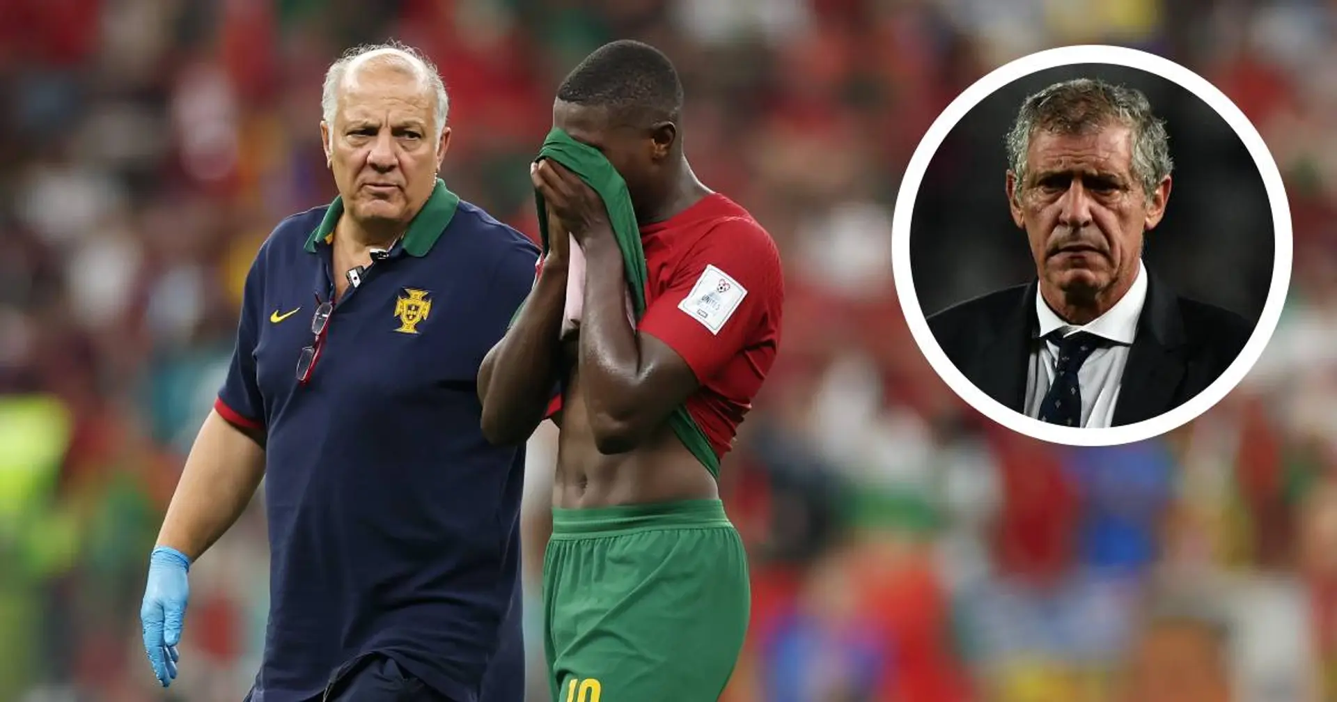 "On espère que ce n'est rien de grave" : le sélectionneur du Portugal évoque la blessure de Nuno Mendes