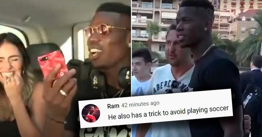 Paul Pogba reveals a trick he uses to avoid signing autographs