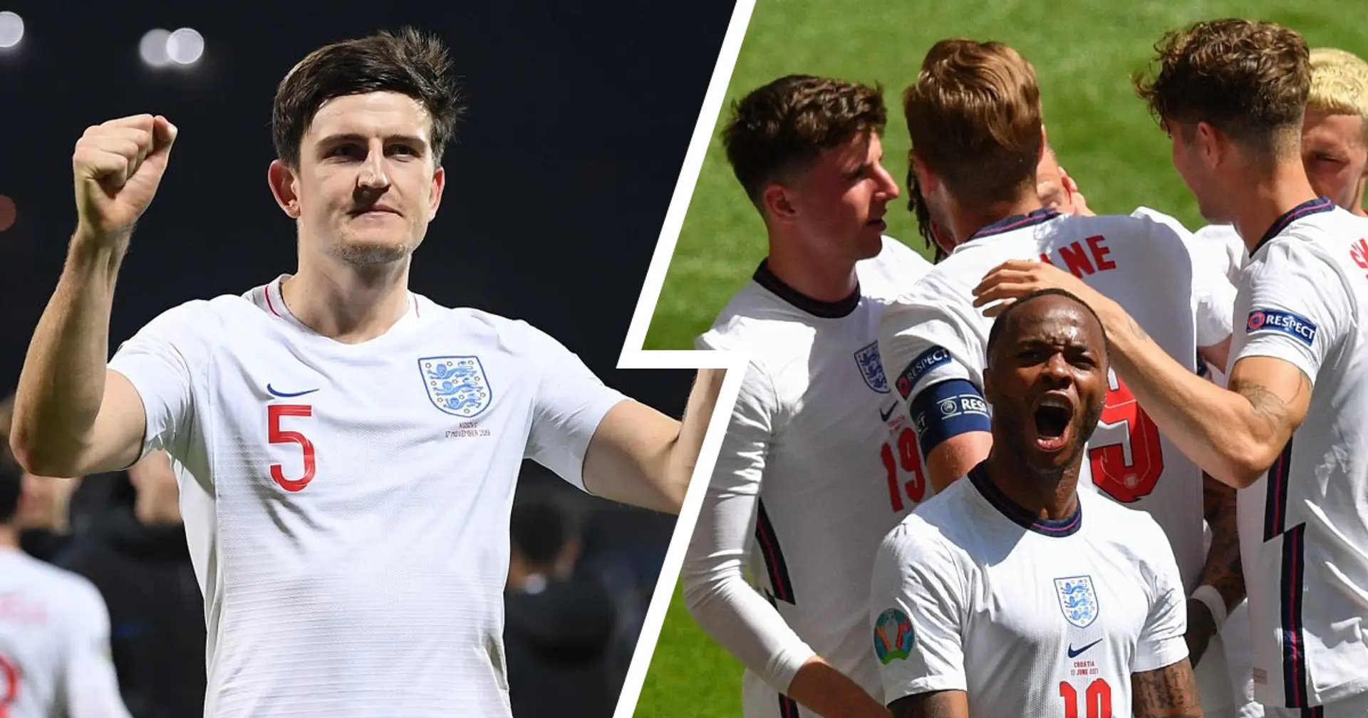 Harry Maguire reacts as England begin Euros campaign by beating Croatia 