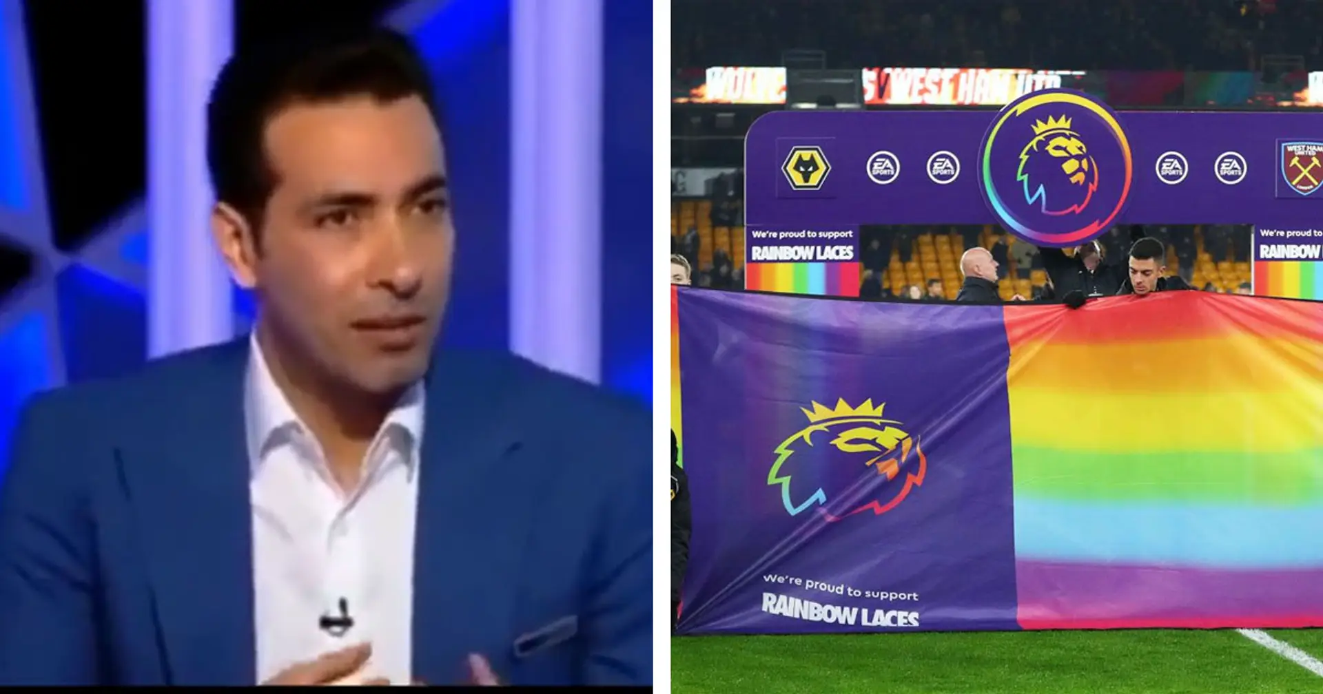 'Homosexuality is against humanity': Ex-Egypt player criticizes Premier League for Rainbow Laces campaign