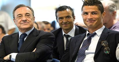 Jorge Mendes, sin jugadores en el Madrid 13 años después