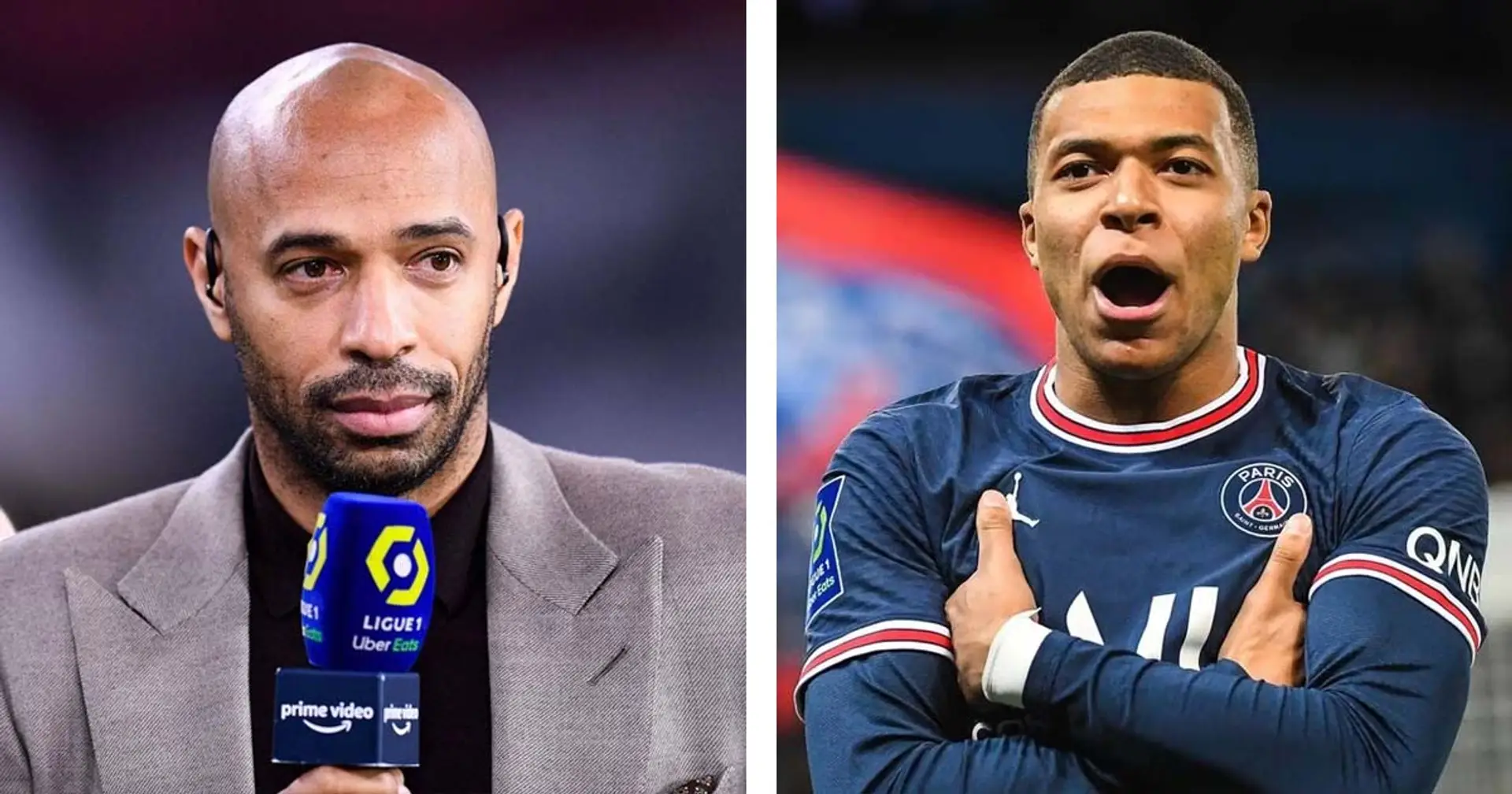 "À l’étranger, ils nous envient grave" : Thierry Henry demande à tous d'être fier de Mbappé dans son départ du PSG