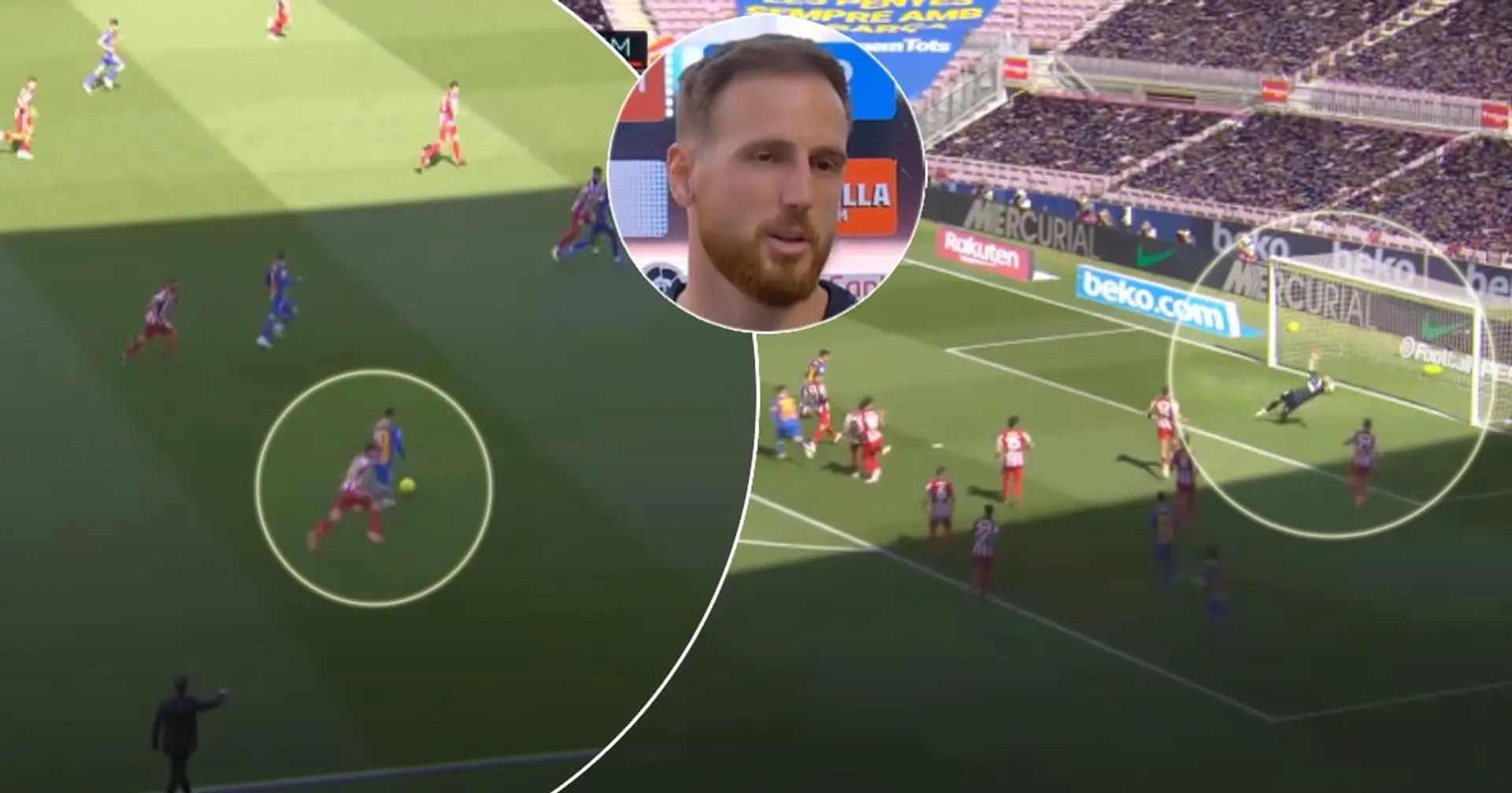 Gegen Leo Messi verhindert Oblak "fast eines der besten Tore, die wir je gesehen haben"