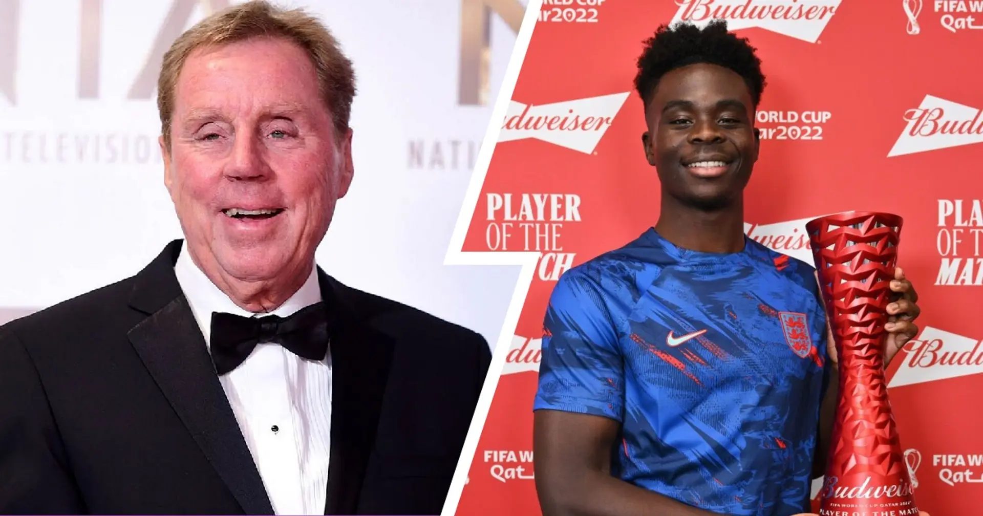 Redknapp tips Saka to lead England to World Cup glory & 2 more under-radar Arsenal stories